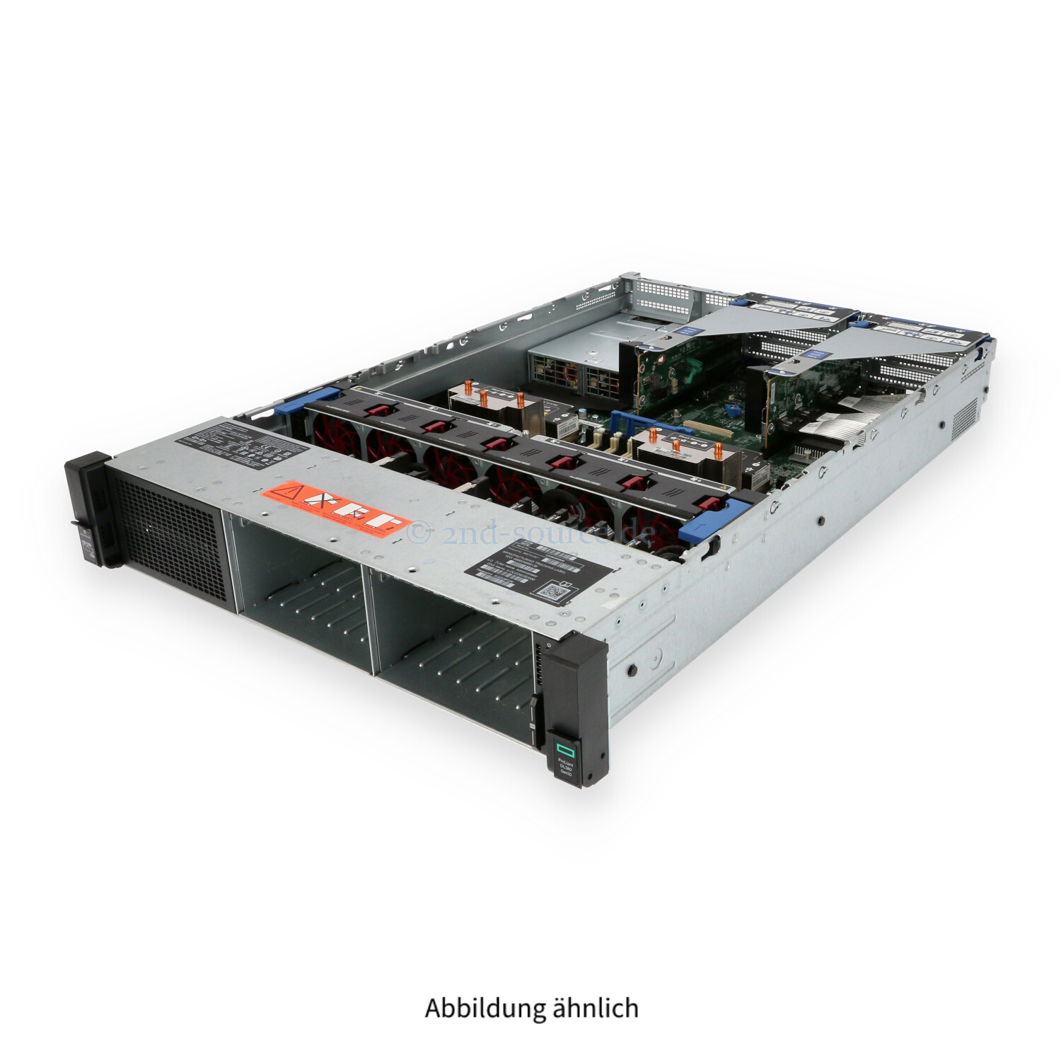 HPE DL380 G10 8xSFF 8xNVMe 2x High Performance Heatsink 2x 800W CTO Server