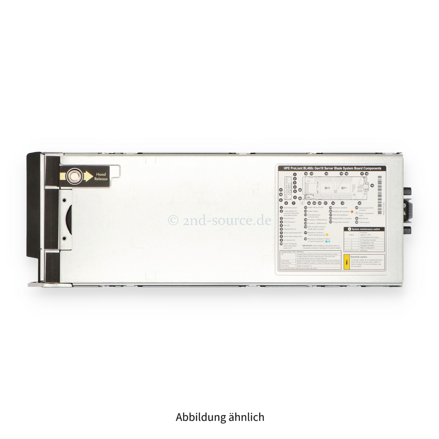 HPE BL460c G10 2xSFF 2P Gold 6138 2.00GHz 20C 128GB P204i-b 560FLB