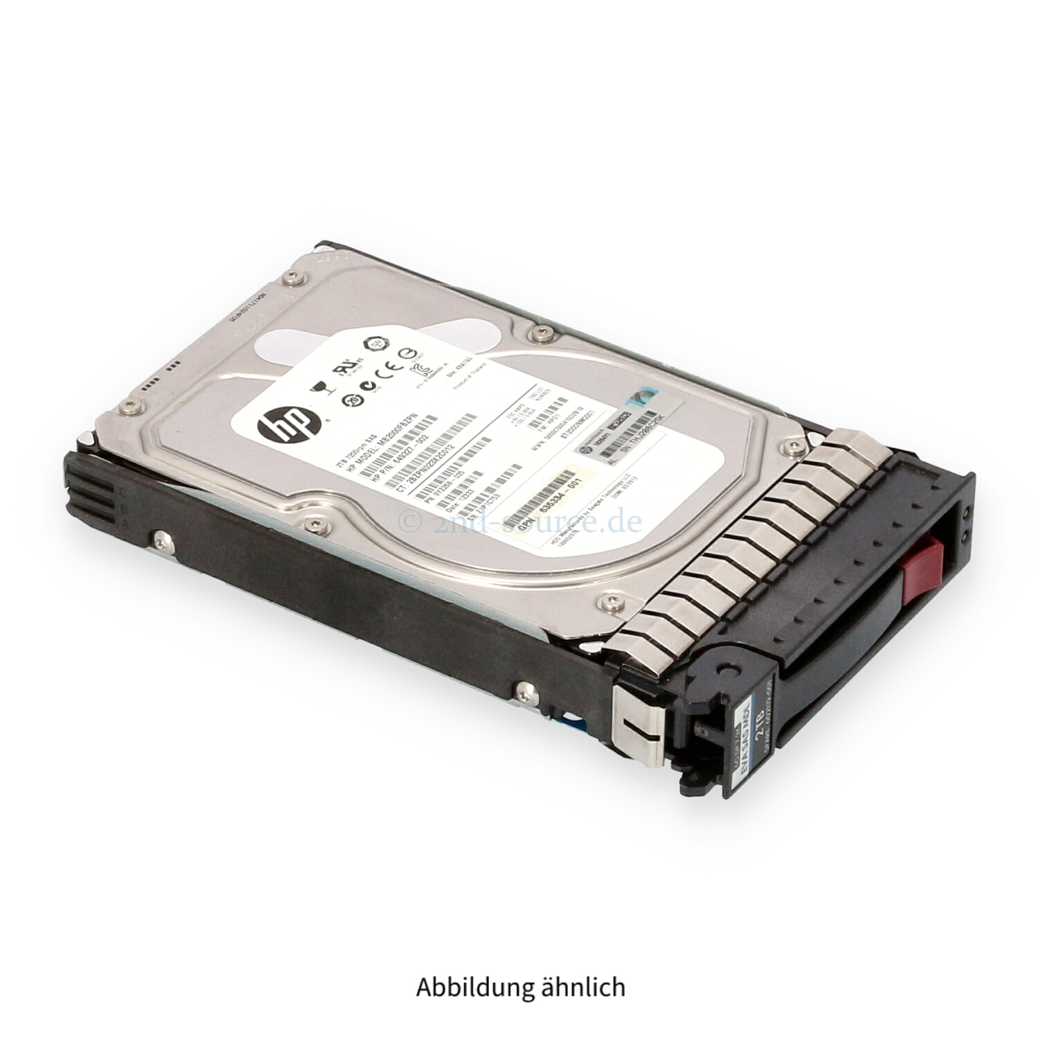 HPE EVA 2TB 7.2k SAS 6G LFF DP HotPlug HDD M6612 AW590A 602119-001