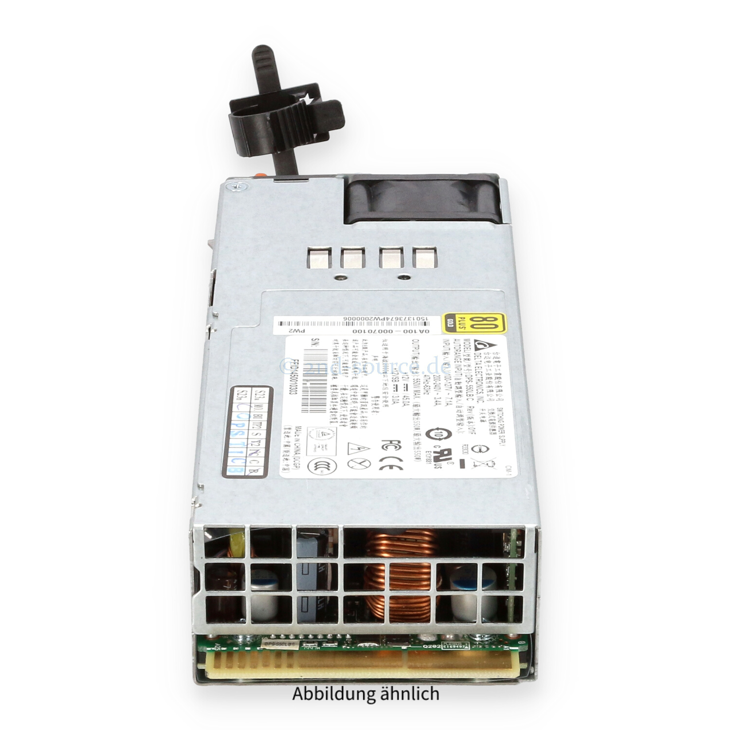 Delta Electronics 550W Hot Plug Power Supply DPS-550LB C Delta Electronics 550W Hot Plug Power Supply DPS-550LB C