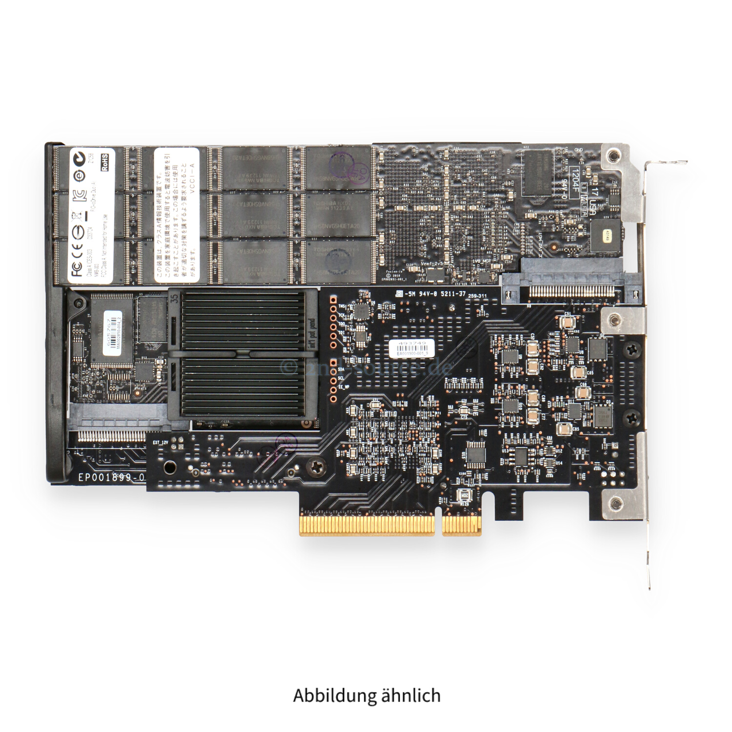 HPE ioDrive Duo 320GB SLC PCIe IO Accelerator Card 600281-B21 600477-001