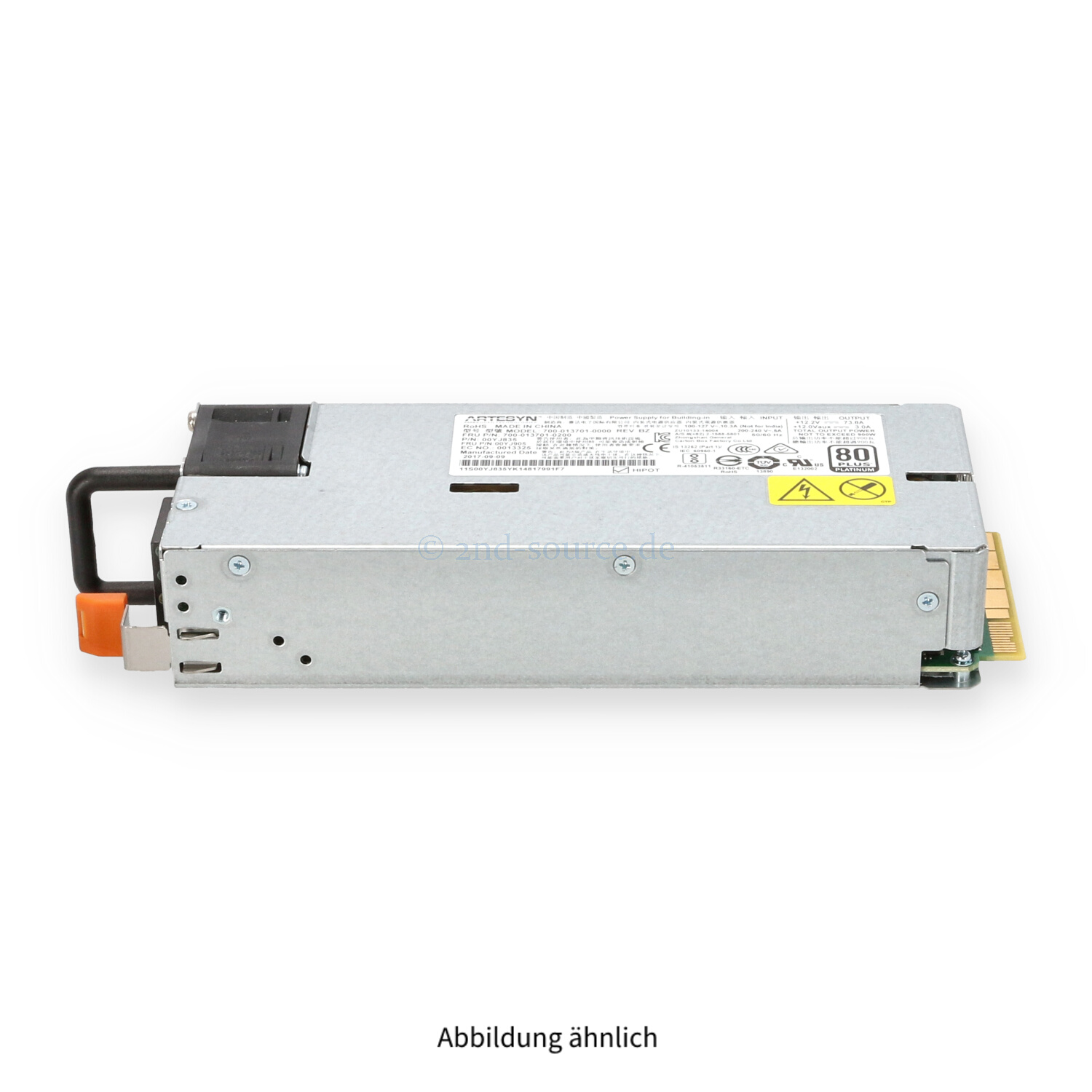 Lenovo 900W Hot Plug Power Supply 00YJ905 00YJ835