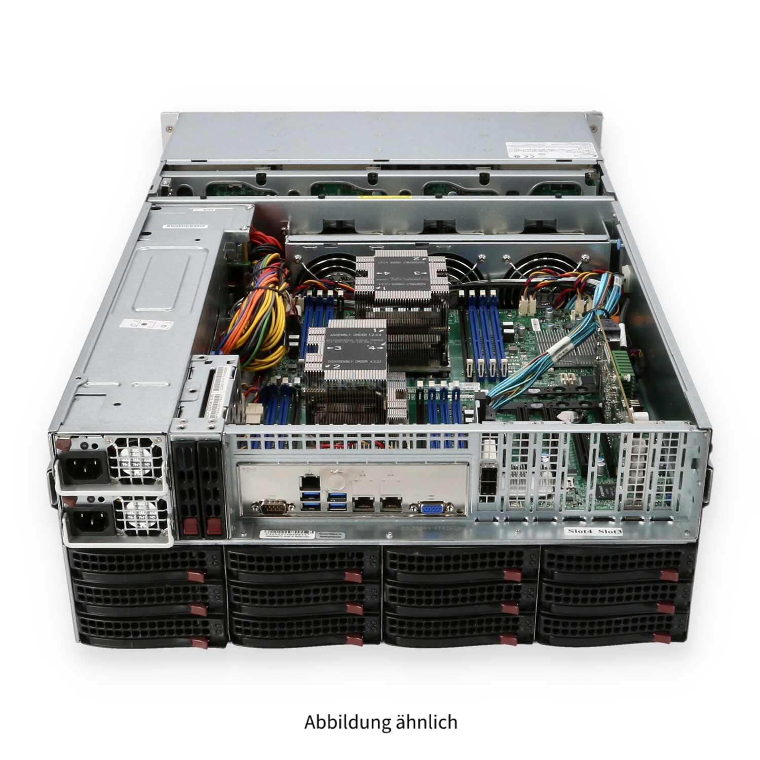 Supermicro SuperStorage 6049P-E1CR36L 36xLFF 2xSFF 2P Silver 4114 2.20GHz 10C 128GB 216TB 2x 1200W Supermicro SuperStorage 6049P-E1CR36L 36xLFF 2xSFF 2P Silver 4114 2.20GHz 10C 128GB 216TB 2x 1200W