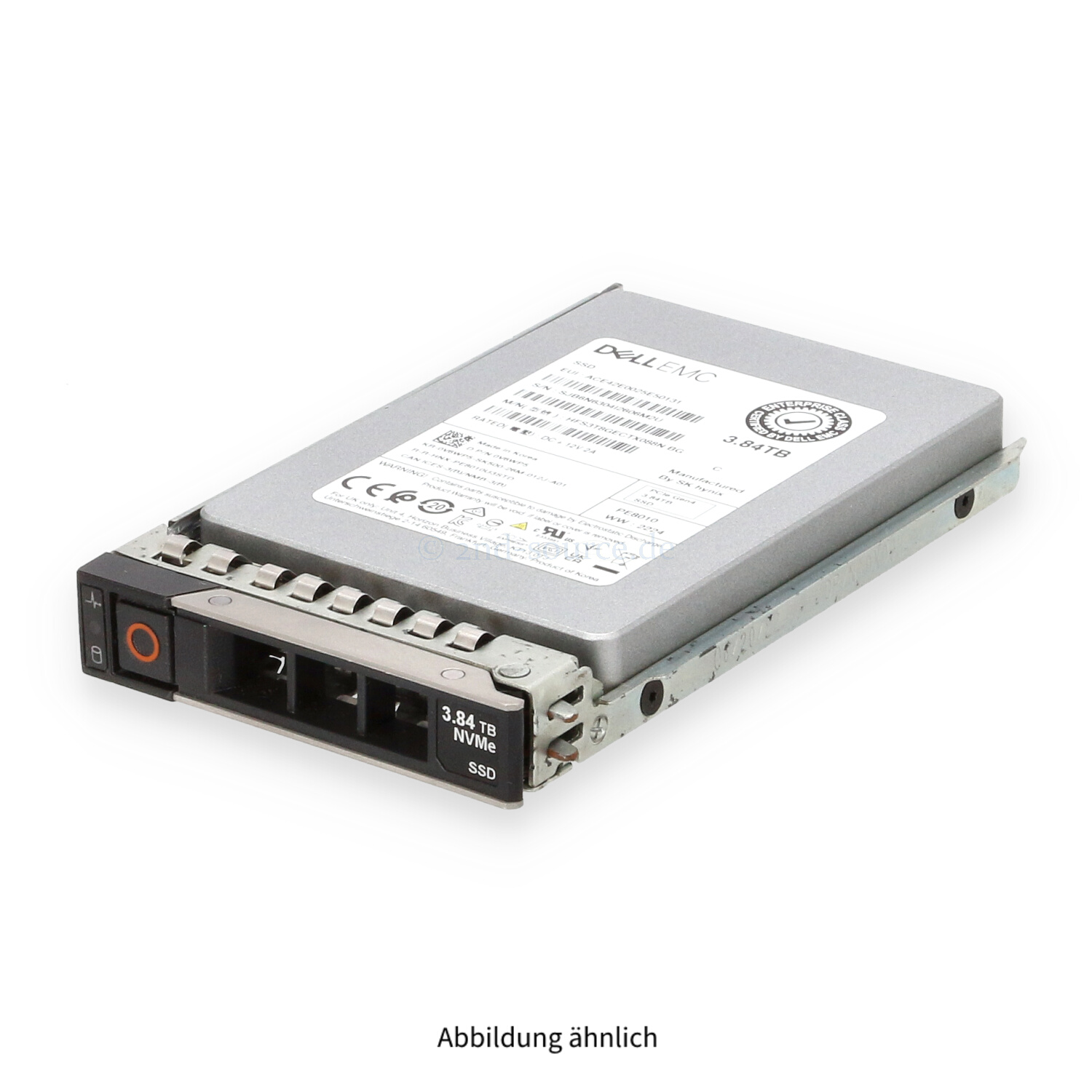 Dell 3.84TB NVMe PCIe 4.0 x4 U.2 Read Intensive SFF G14 HotPlug SSD V6WP5 0V6WP5