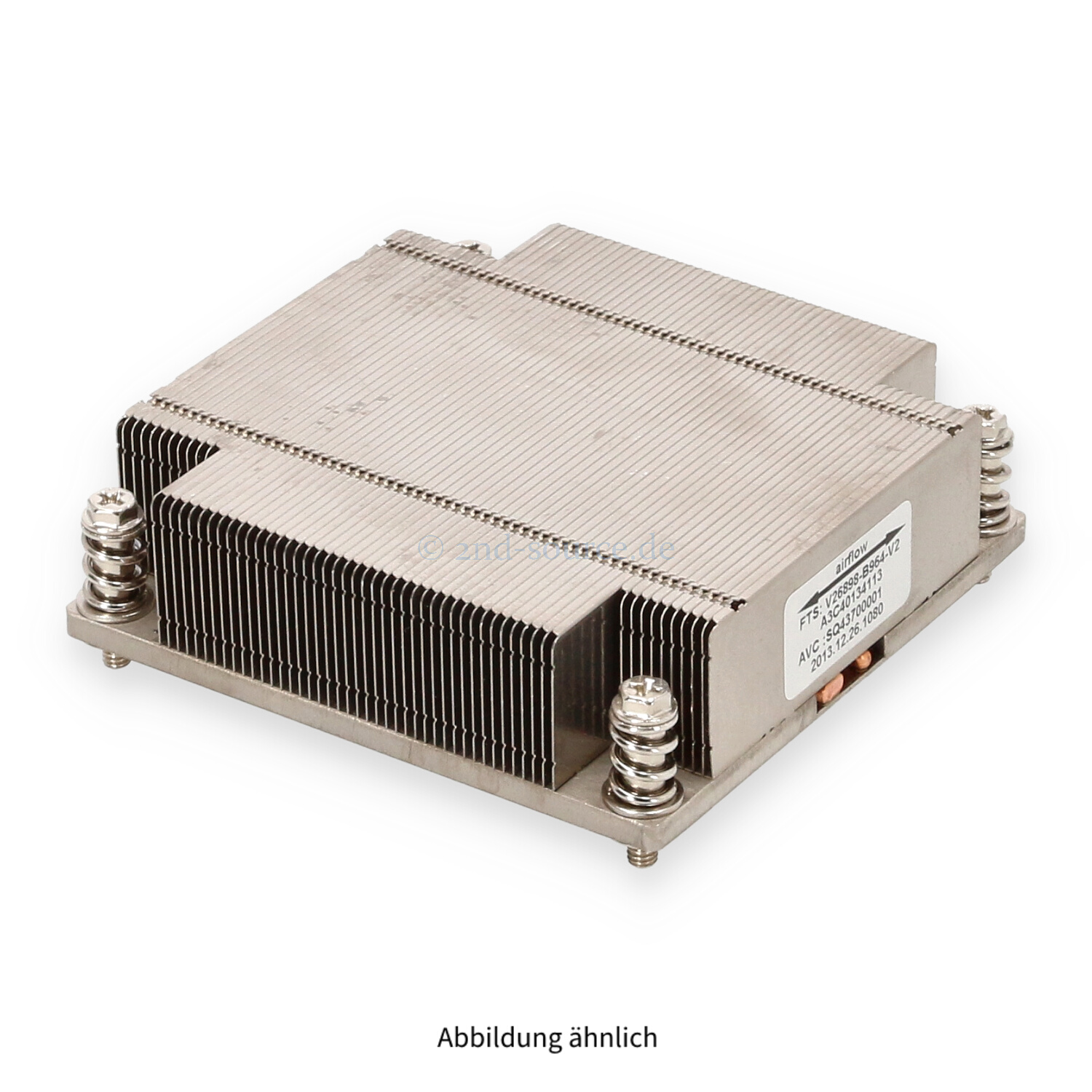Fujitsu Heatsink Primergy RX200 S7 V26898-B964-V2 A3C40134113 Fujitsu Heatsink Primergy RX200 S7 V26898-B964-V2 A3C40134113
