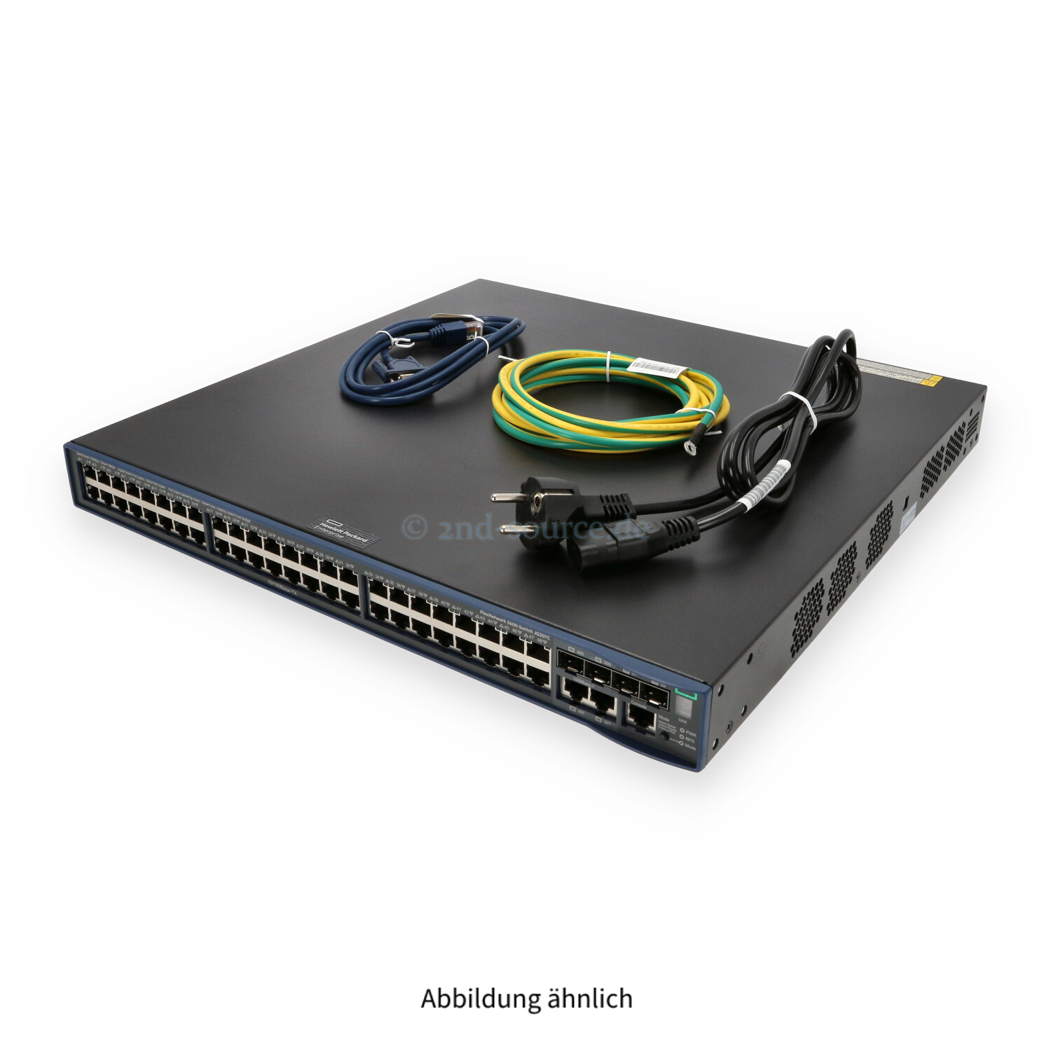 HPE FlexNetwork 3600-48G-PoE+ v2 SI 48x 10/100Base-T PoE+ 4x SFP 1GbE 2x Dual-Personality 1GbE Managed Switch JG307C JG307-61301