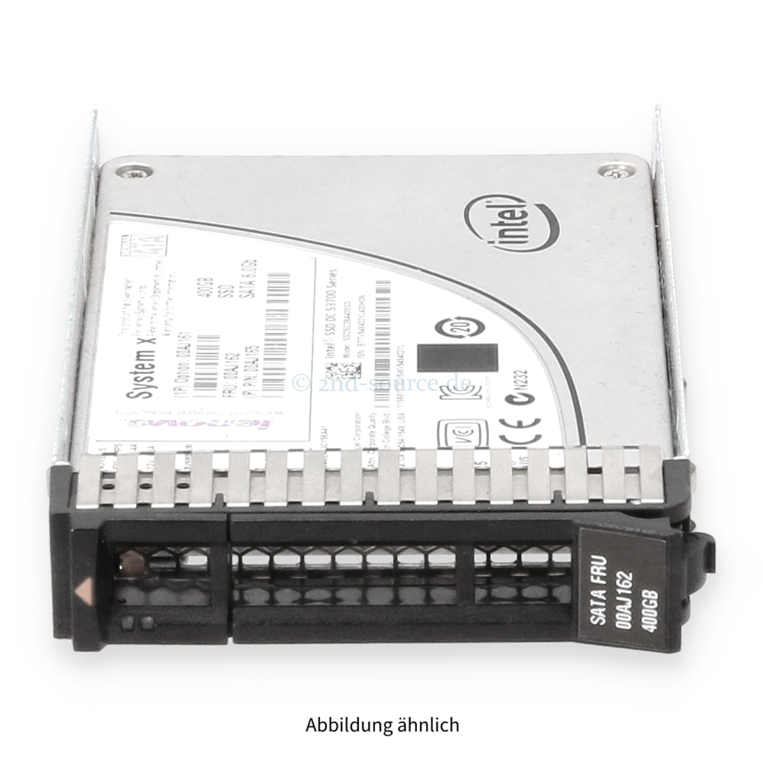 Lenovo 400GB SATA 6G SFF Write Intensive HotPlug SSD 00AJ161 00AJ162 00AJ165