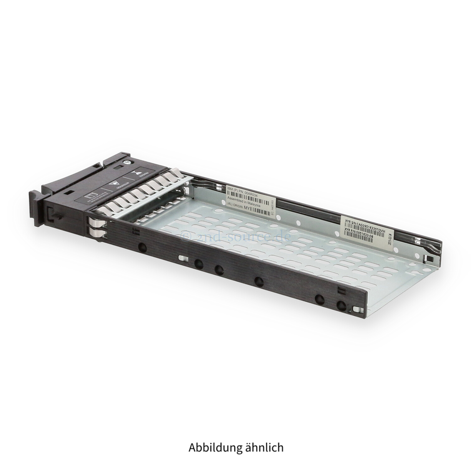 IBM 2.5'' SFF HDD HotPlug Tray Caddy Festplattenrahmen V7000 00AR034 IBM 2.5'' SFF HDD HotPlug Tray Caddy Festplattenrahmen V7000 00AR034