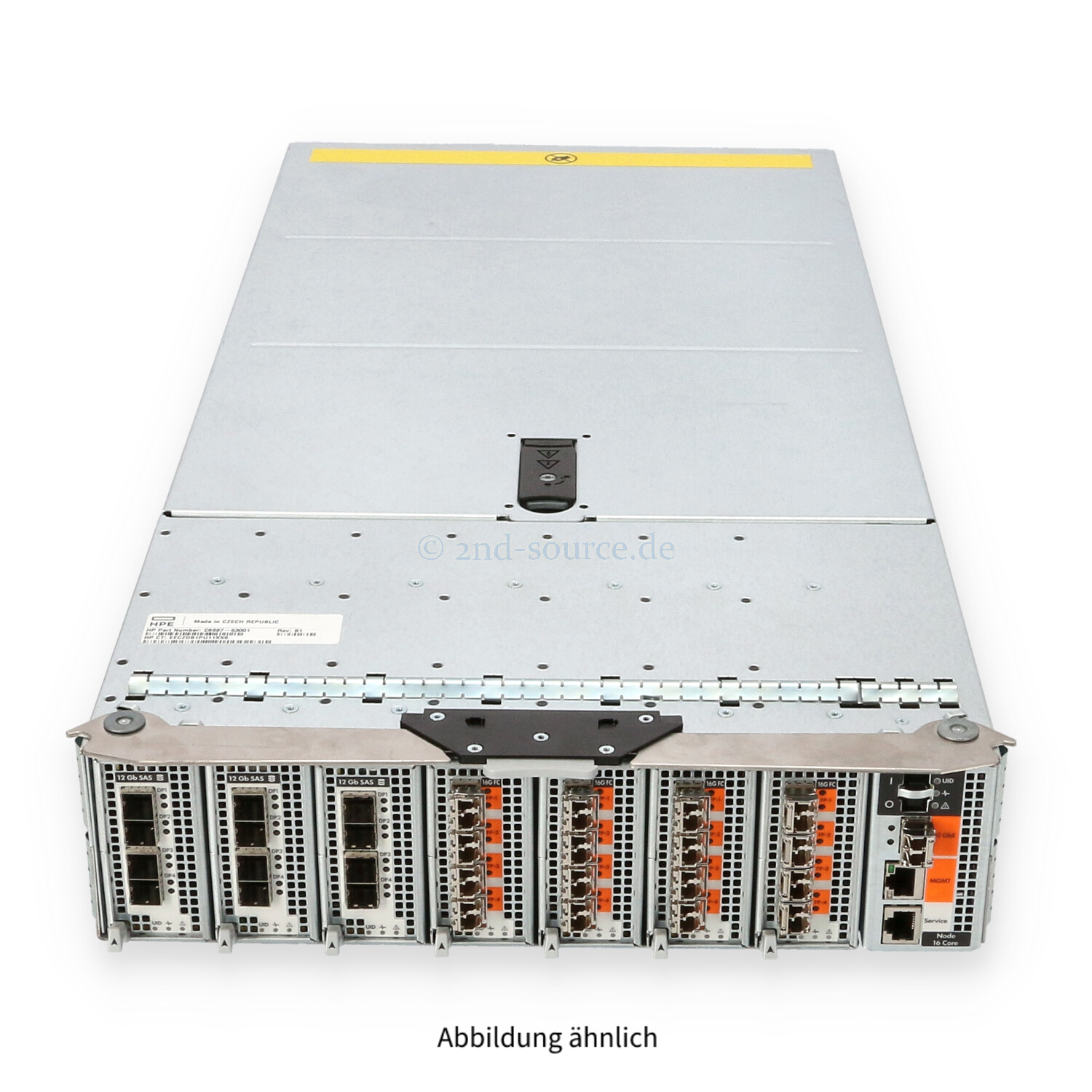 HPE 3PAR 2x2.50GHz 8C 192GB/256GB Controller Node 3xSAS 4x16G FC StoreServ 20850 C8S87A