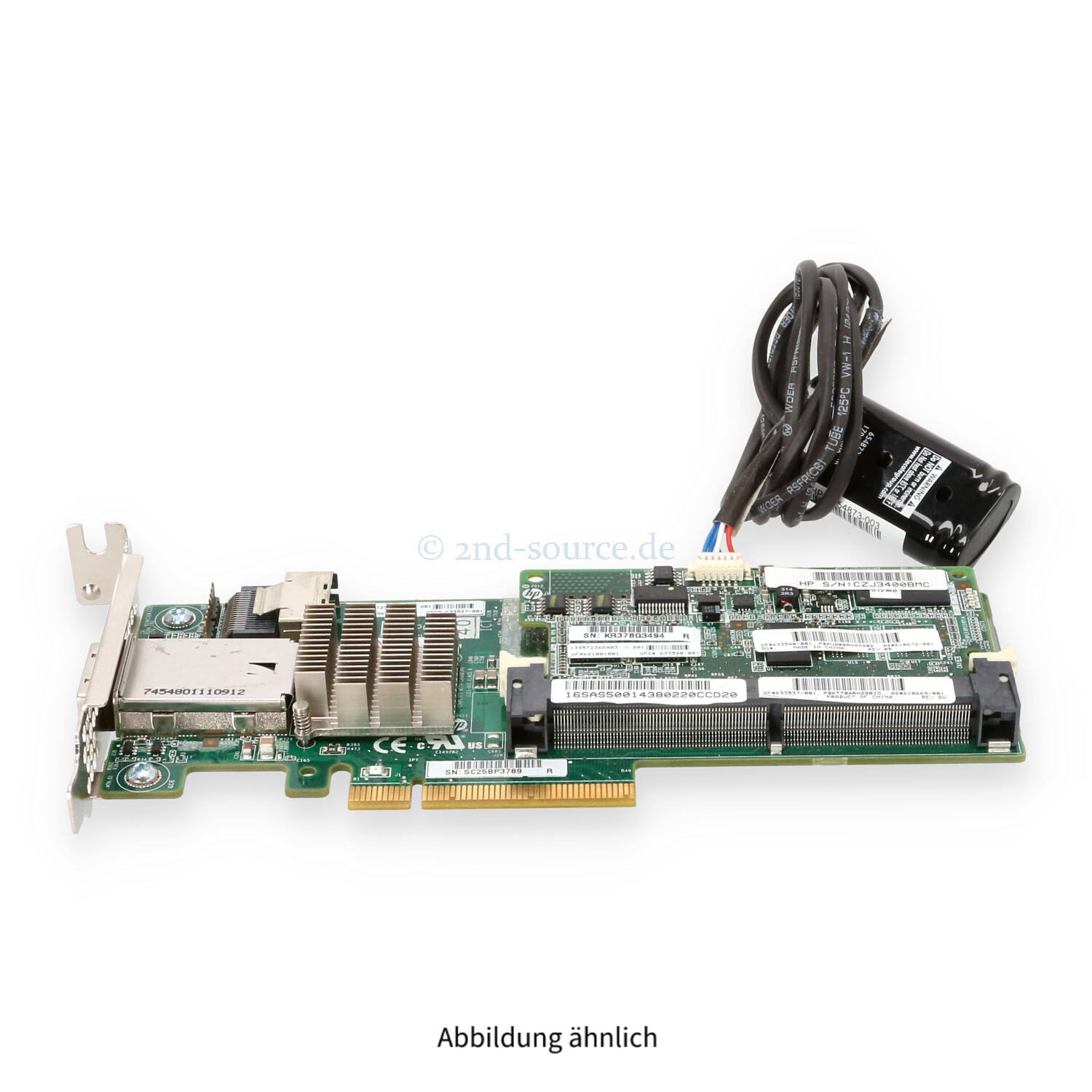 HPE Smart Array P222/512MB FBWC SAS 6G RAID Controller Low Profile 631667-B21 633537-001 HPE Smart Array P222/512MB FBWC SAS 6G RAID Controller Low Profile 631667-B21 633537-001