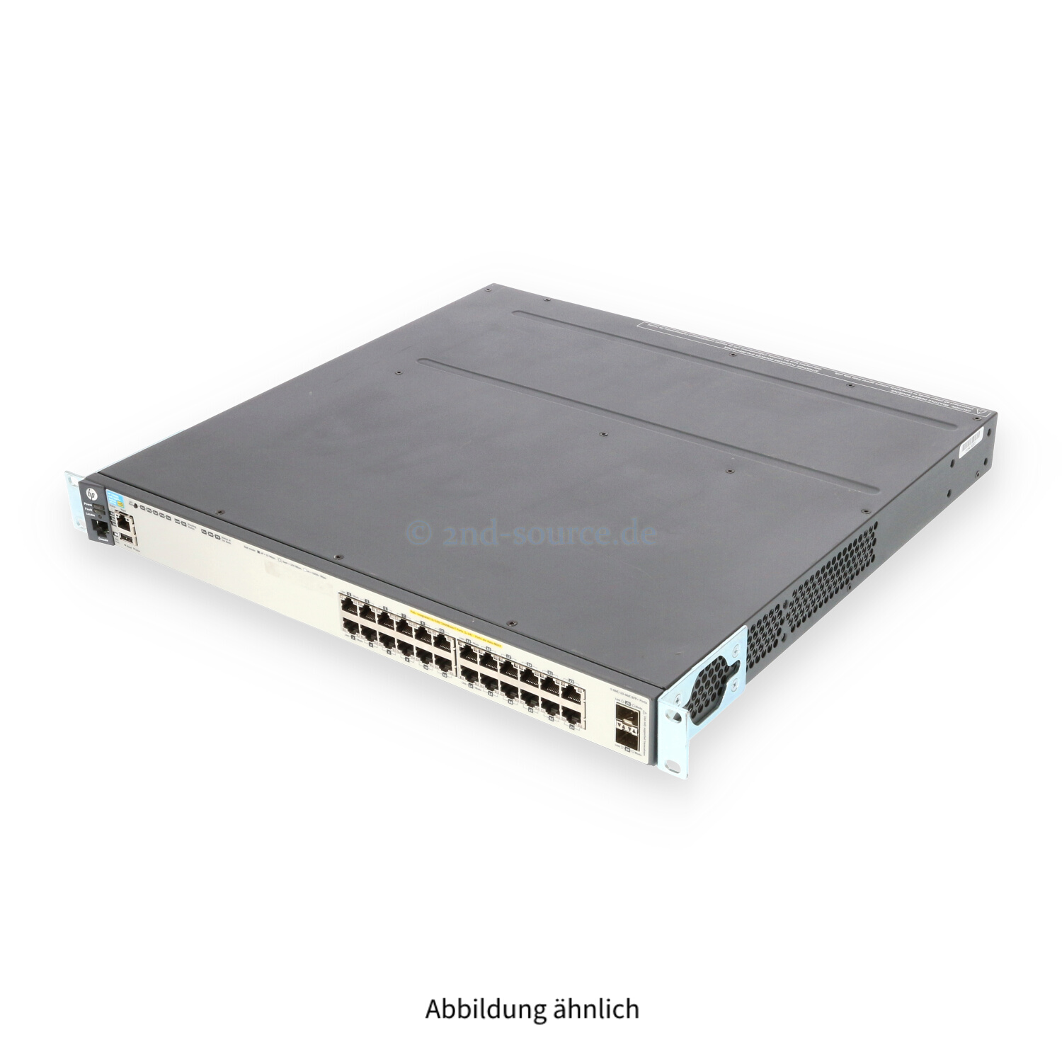 HPE ProCurve E3800-24G-PoE+-2SFP+ 24x RJ-45 1GbE PoE+ 2x SFP+ 10GbE Switch J9573A