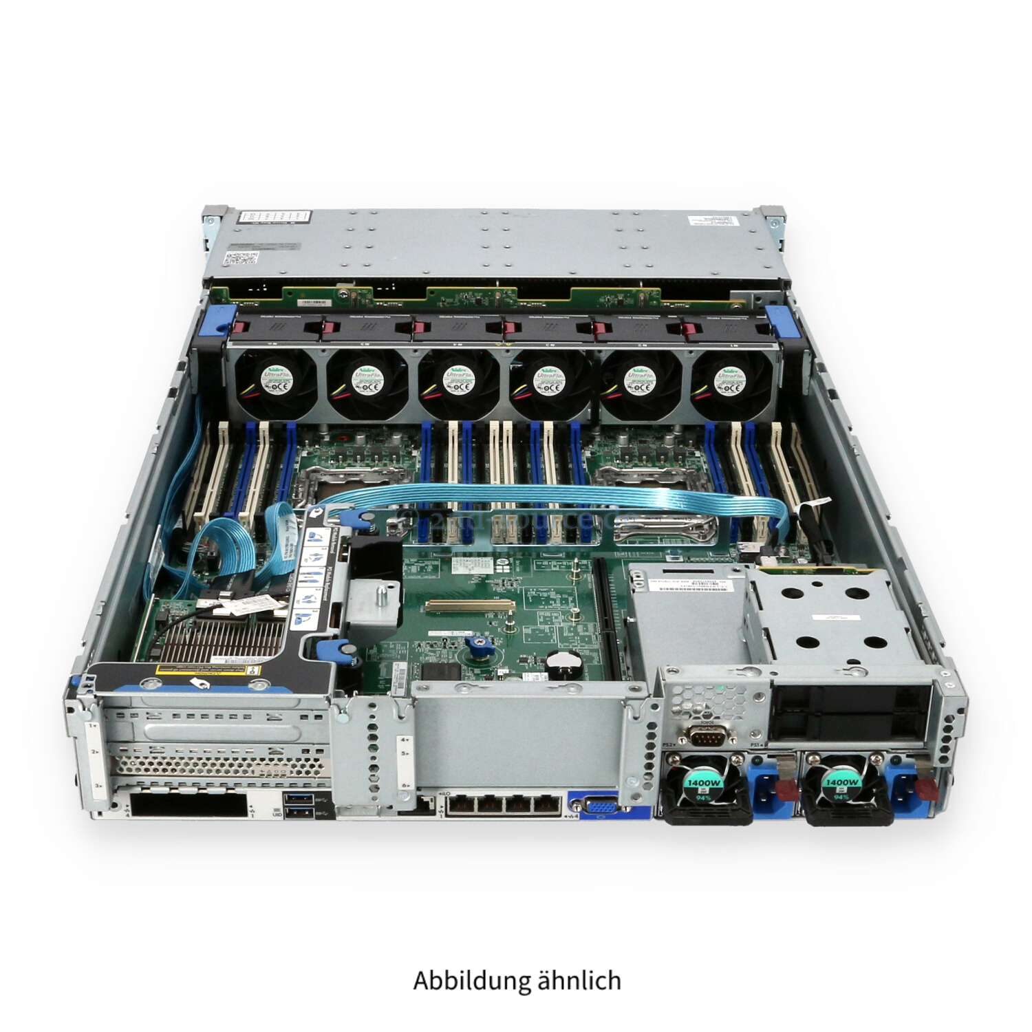 HPE DL380 G9 12xLFF 2xSFF P840/4GB 2x1400W CTO Chassis 719061-B21