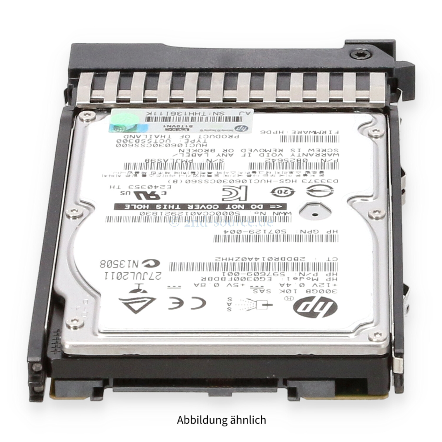 HPE 300GB 10k SAS 6G SFF DP HotPlug HDD 507127-B21 507284-001