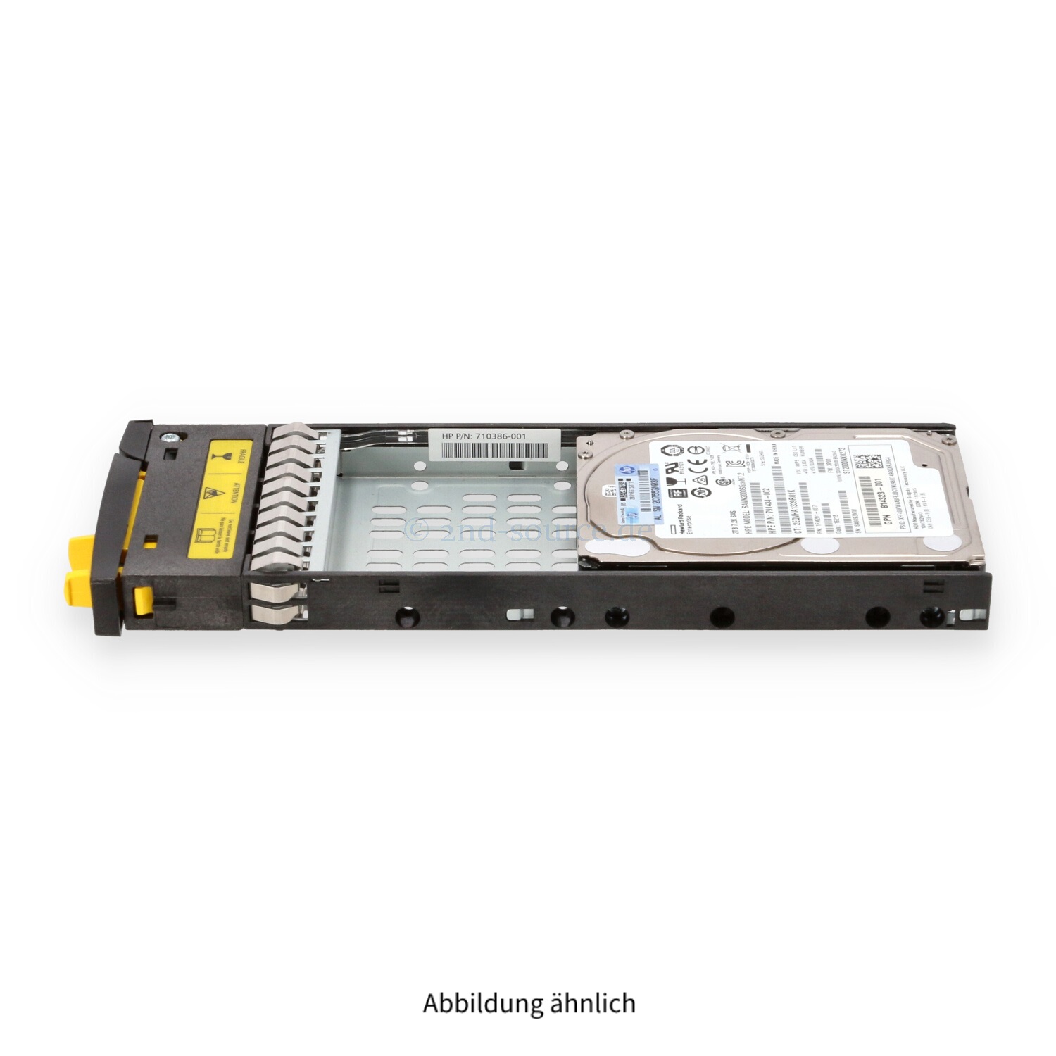 HPE 3PAR 2TB 7.2k SAS 12G SFF HotPlug HDD M0S92A 814668-001