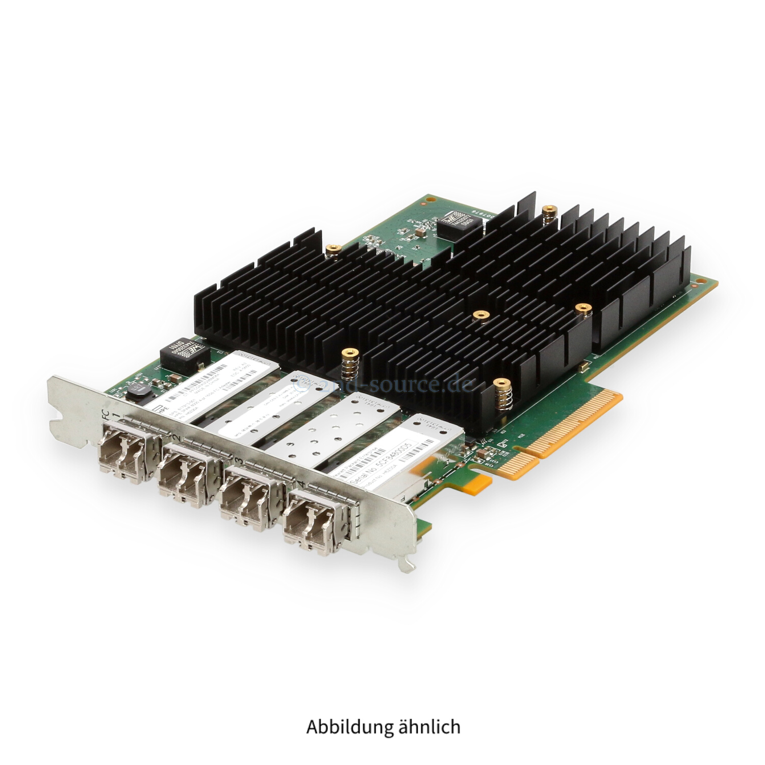 HPE 3PAR 4x 16GB Fibre Channel SFP PCIe HBA StoreServ 8000 H6Z00A 817913-001