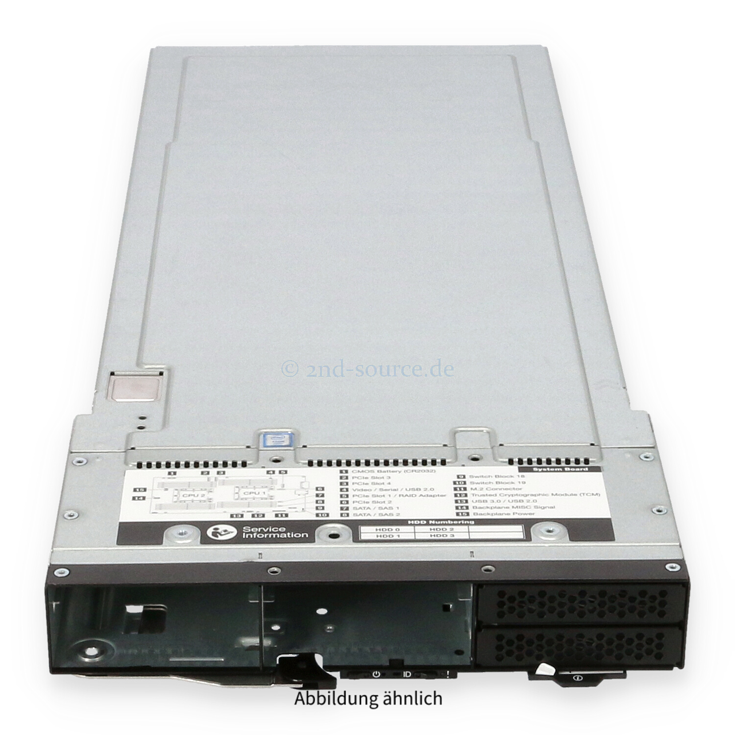 Lenovo SD530 530-8i 4x2.5'' SFF CTO Chassis inkl. Heatsinks Lenovo SD530 530-8i 4x2.5'' SFF CTO Chassis inkl. Heatsinks