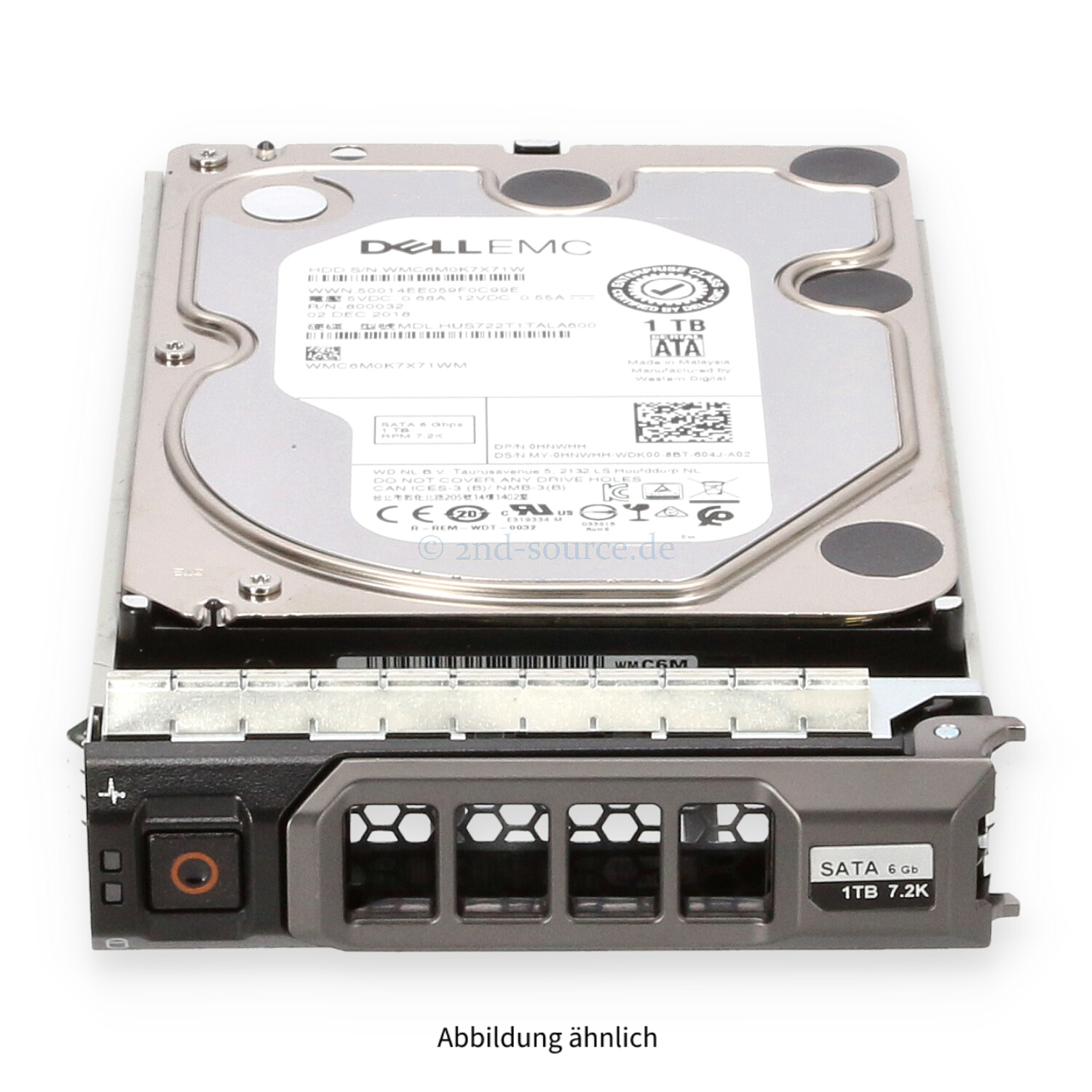 Dell 1TB 7.2k SATA 6G LFF HotPlug HDD HNWHH 0HNWHH