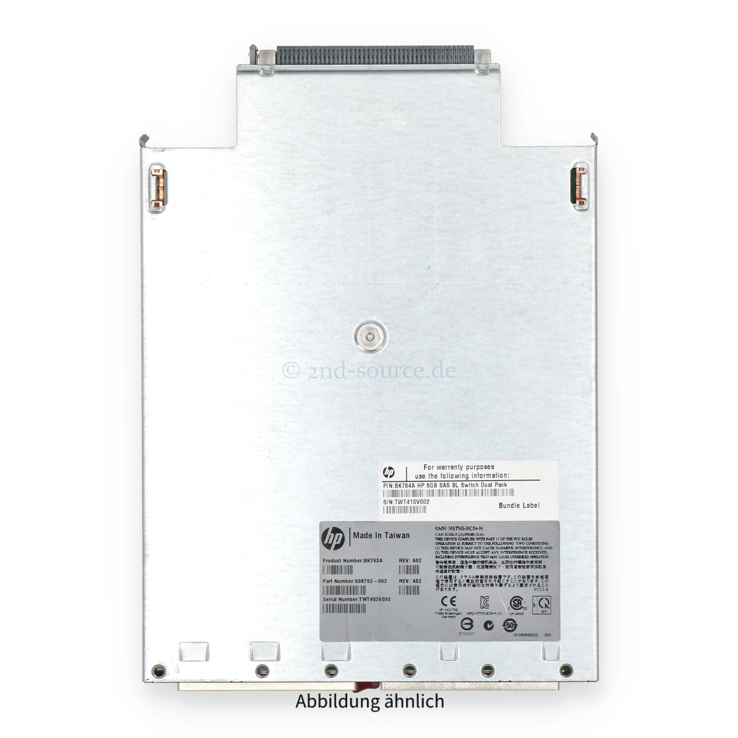 HPE 8x 6G SAS Switch Module Single Pack c3000 c7000 BK763A 608792-002 HPE 8x 6G SAS Switch Module Single Pack c3000 c7000 BK763A 608792-002