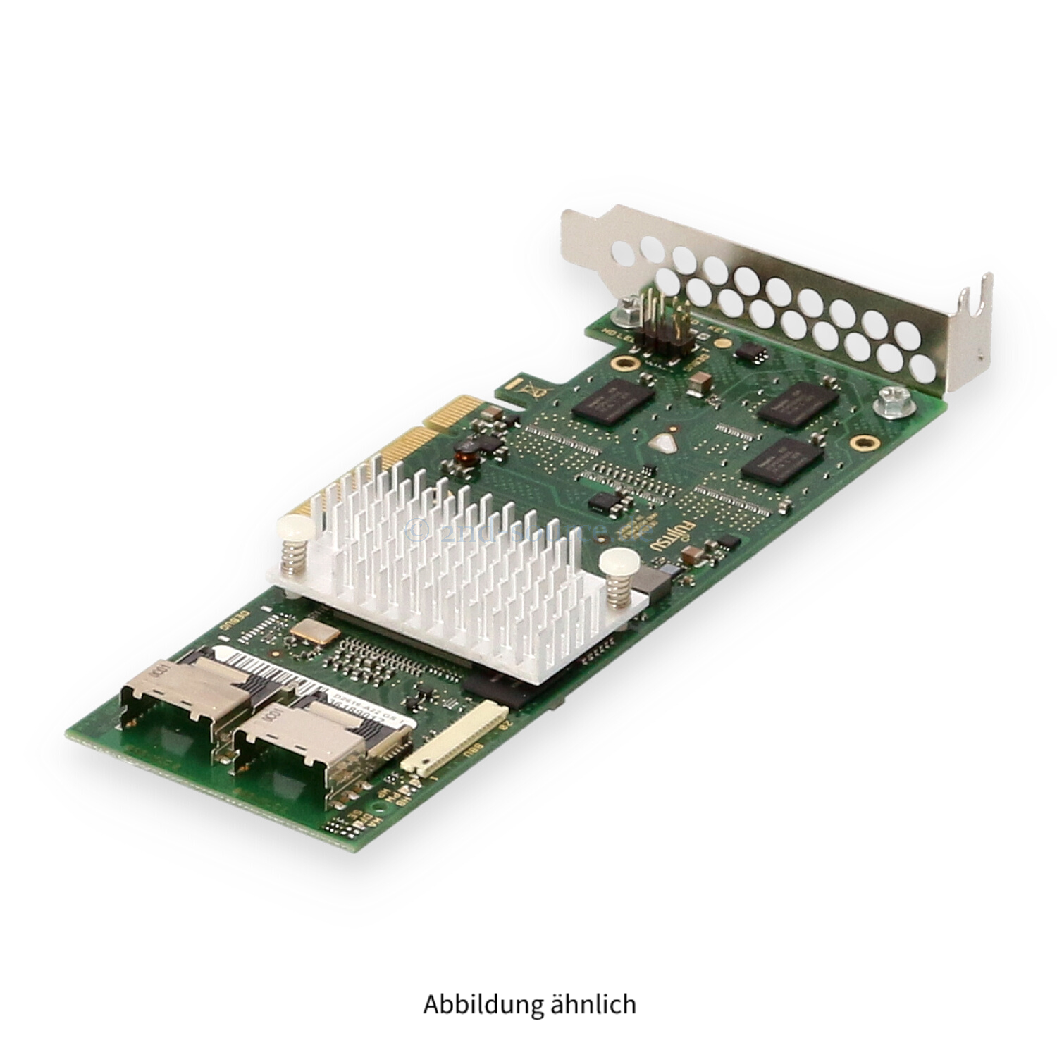 Fujitsu Dual Port 6G SAS 512MB RAID Controller Low Profile S26361-F3554-L512 D2616-A22