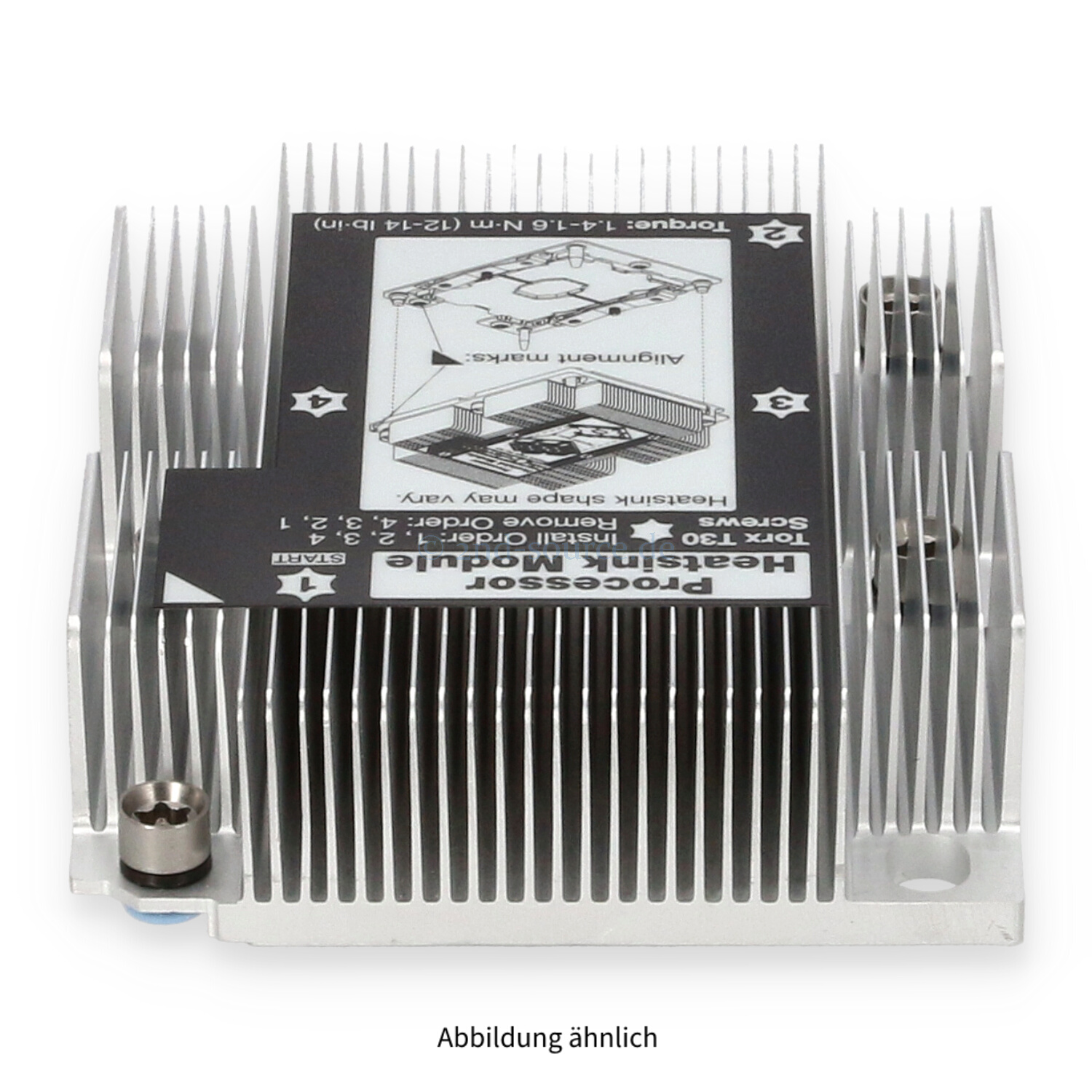 Lenovo 1U Standard Heatsink SR530 SR570 SR630 01KP657