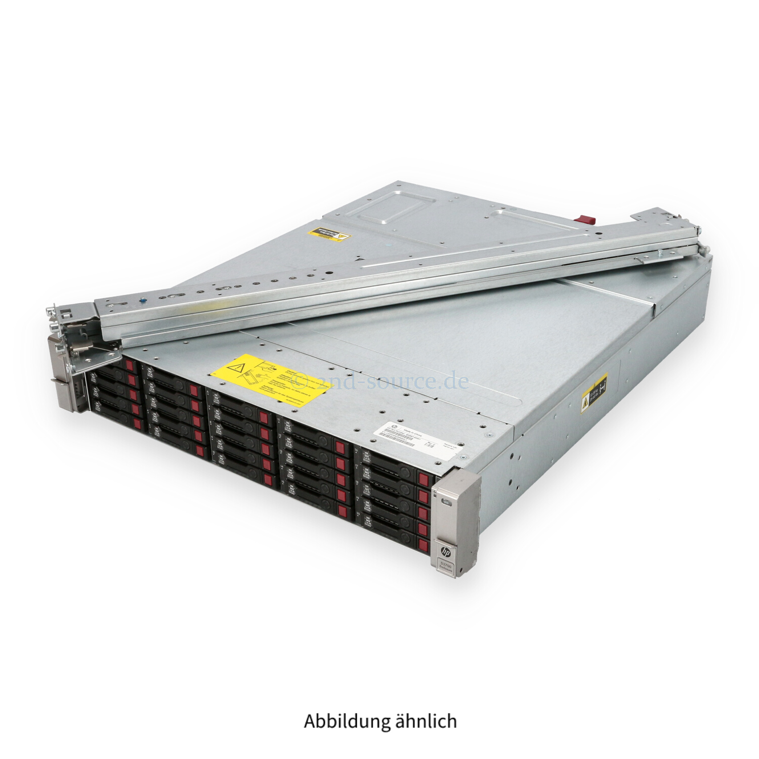 HPE StorageWorks D3700 Disk Enclosure mit 25x 1.8TB 10k SAS 12G SFF (45TB) 2x 460W QW967A 791034-B21