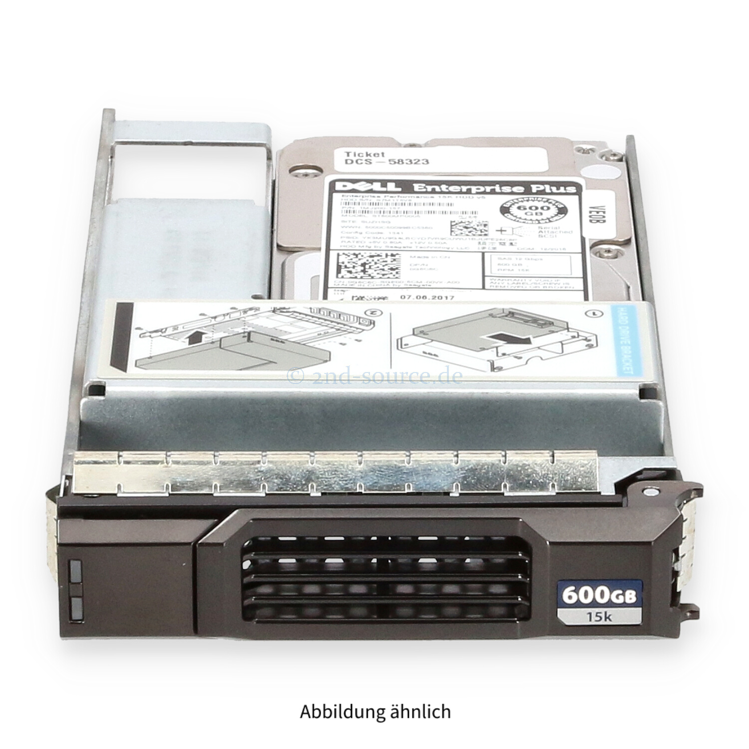 Dell 600GB 15k SAS 12G LFF HotPlug HDD Compellent G6C6C 0G6C6C