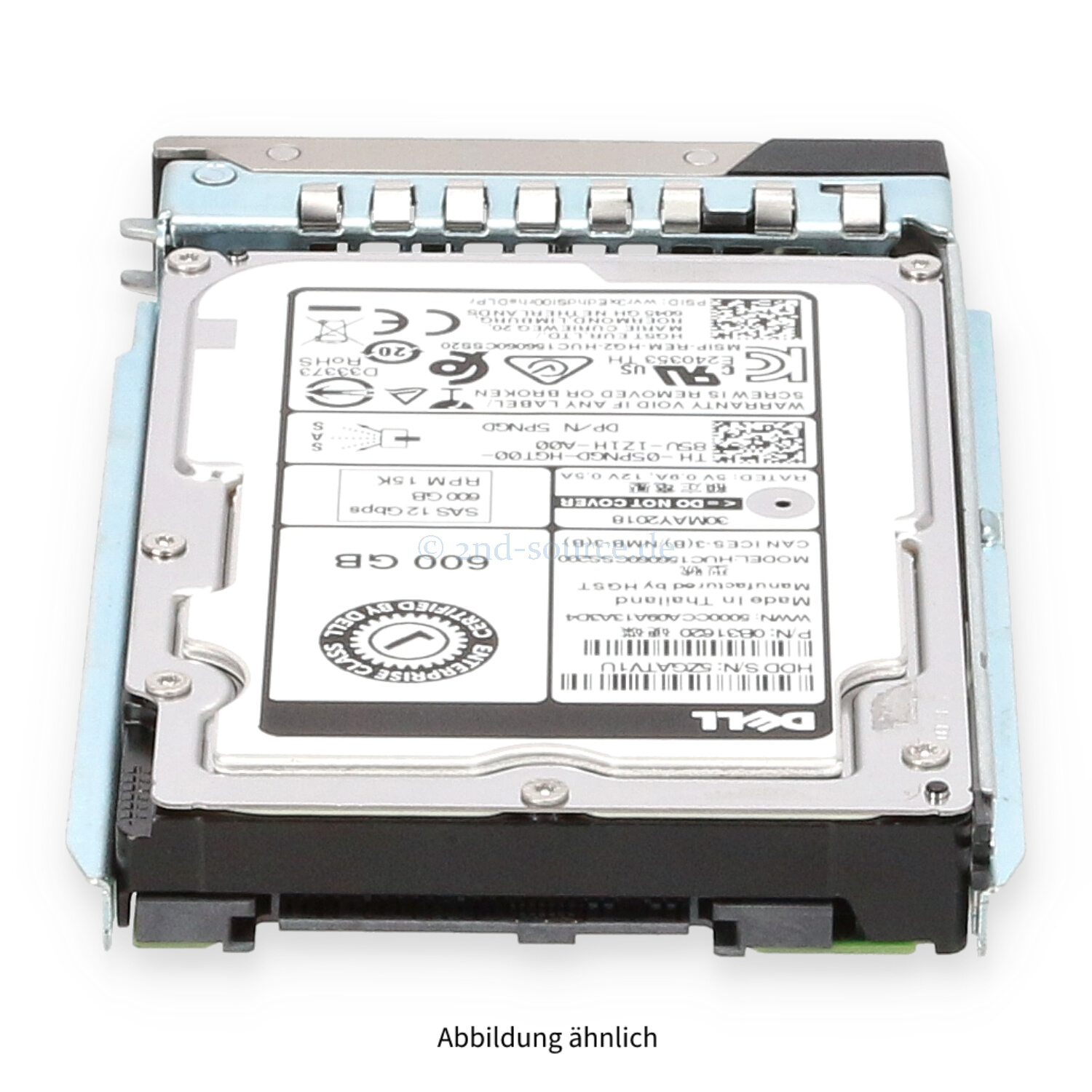 Dell 600GB 15k SAS 12G SFF HotPlug HDD 5PNGD 05PNGD