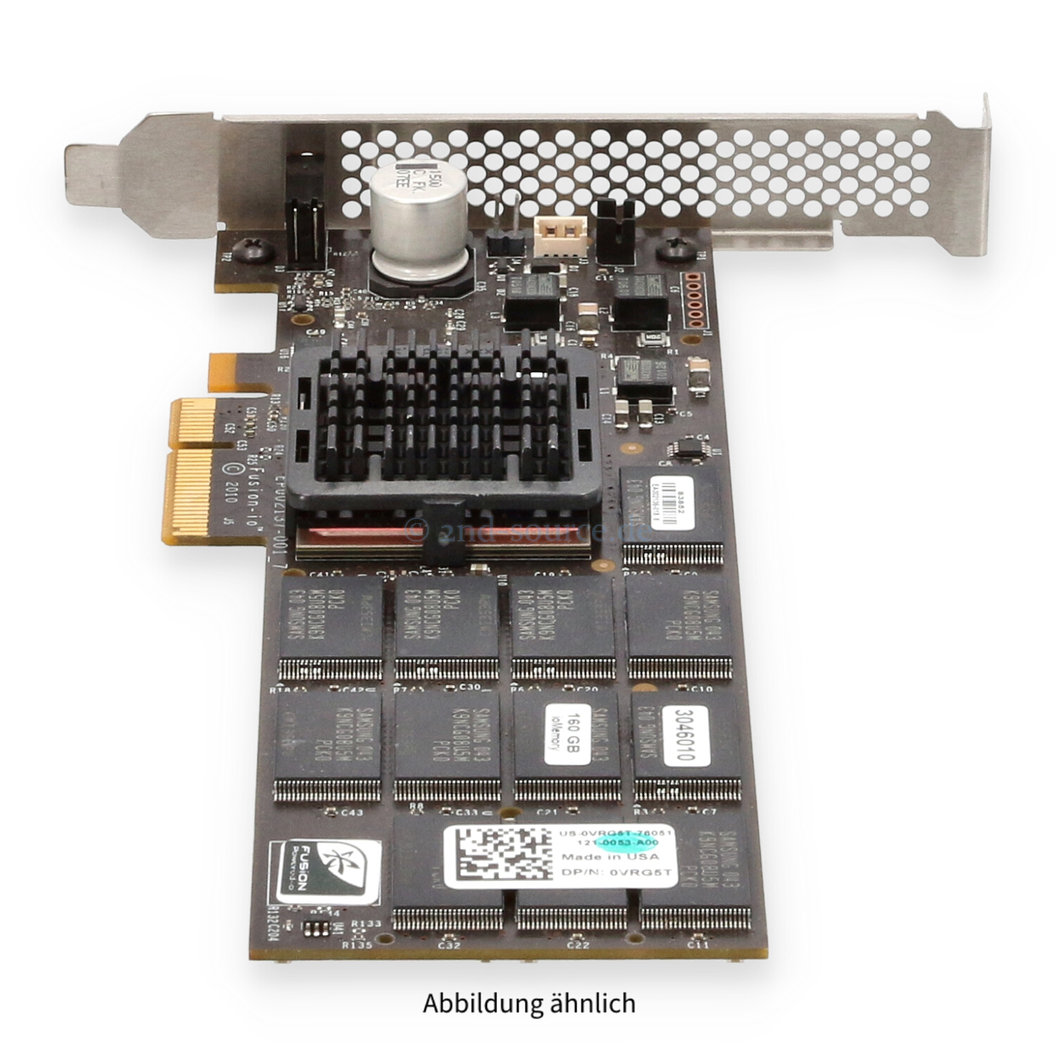 Dell 160GB PCIe SLC SSD Flash FH Controller High Profile VRG5T 0VRG5T VNM85 0VNM85