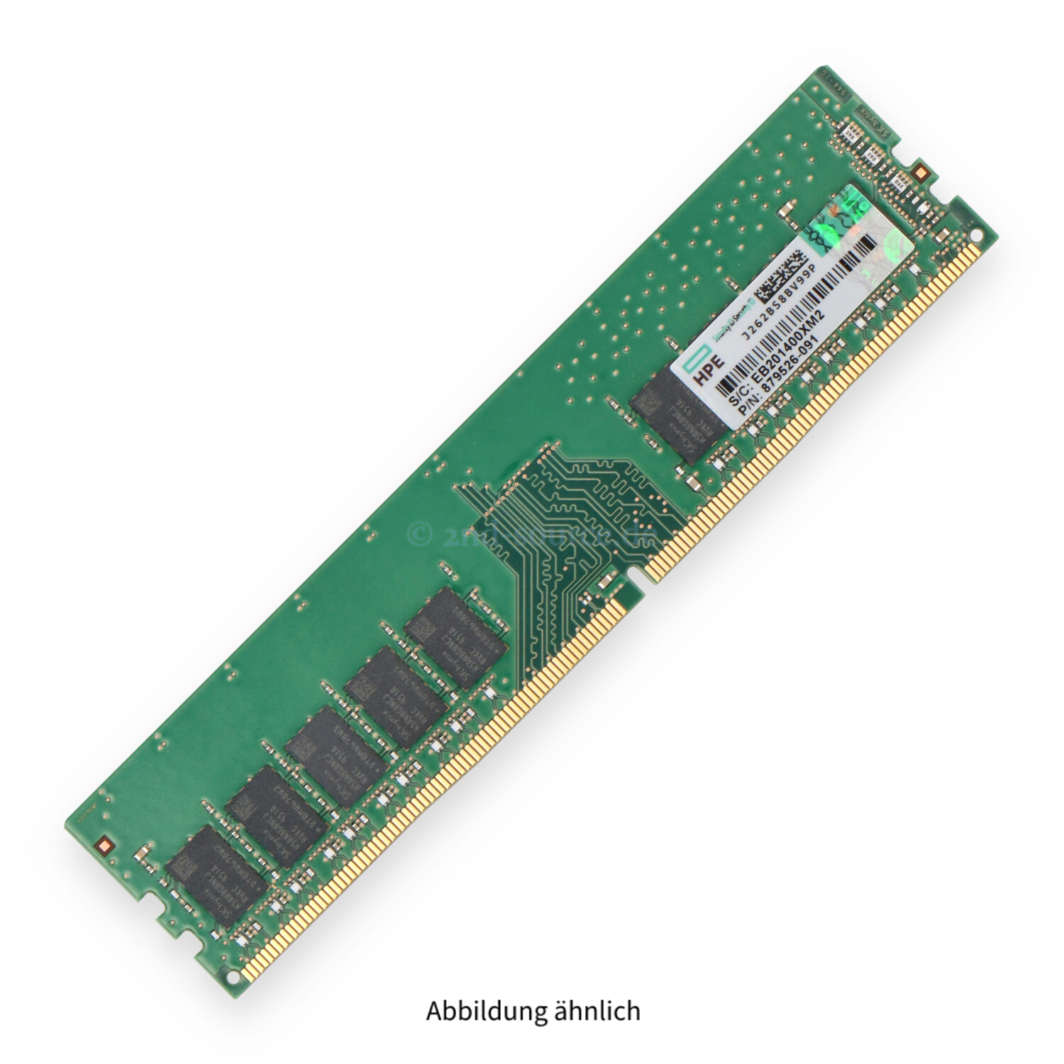 HPE 8GB PC4-21300V-E DIMM Single Rank x8 (DDR4-2666) Unbuffered 879505-B21 P06772-001 879526-091
