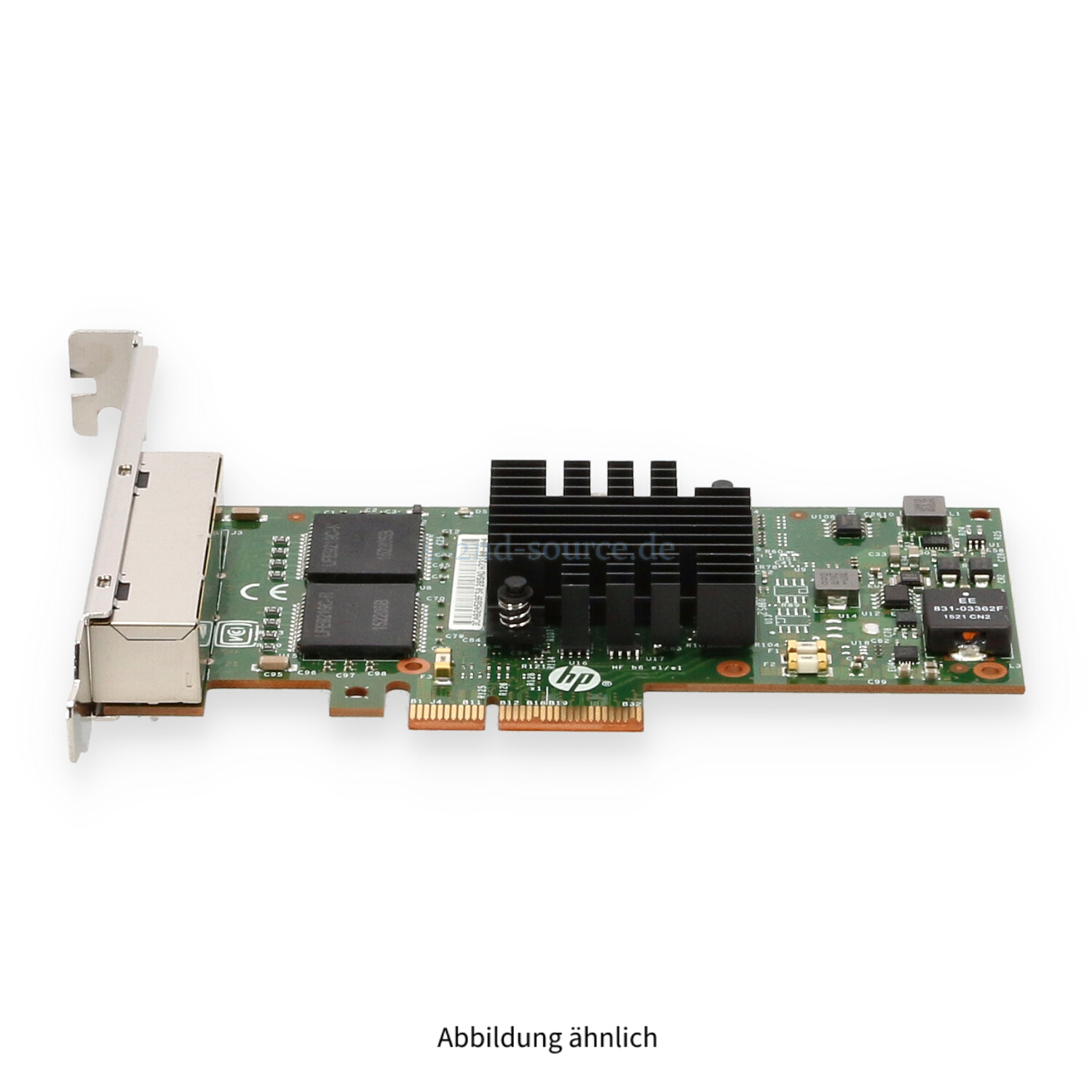 HPE 366T 4x 1GbE PCIe Server Ethernet Adapter High Profile 811546-B21 816551-001