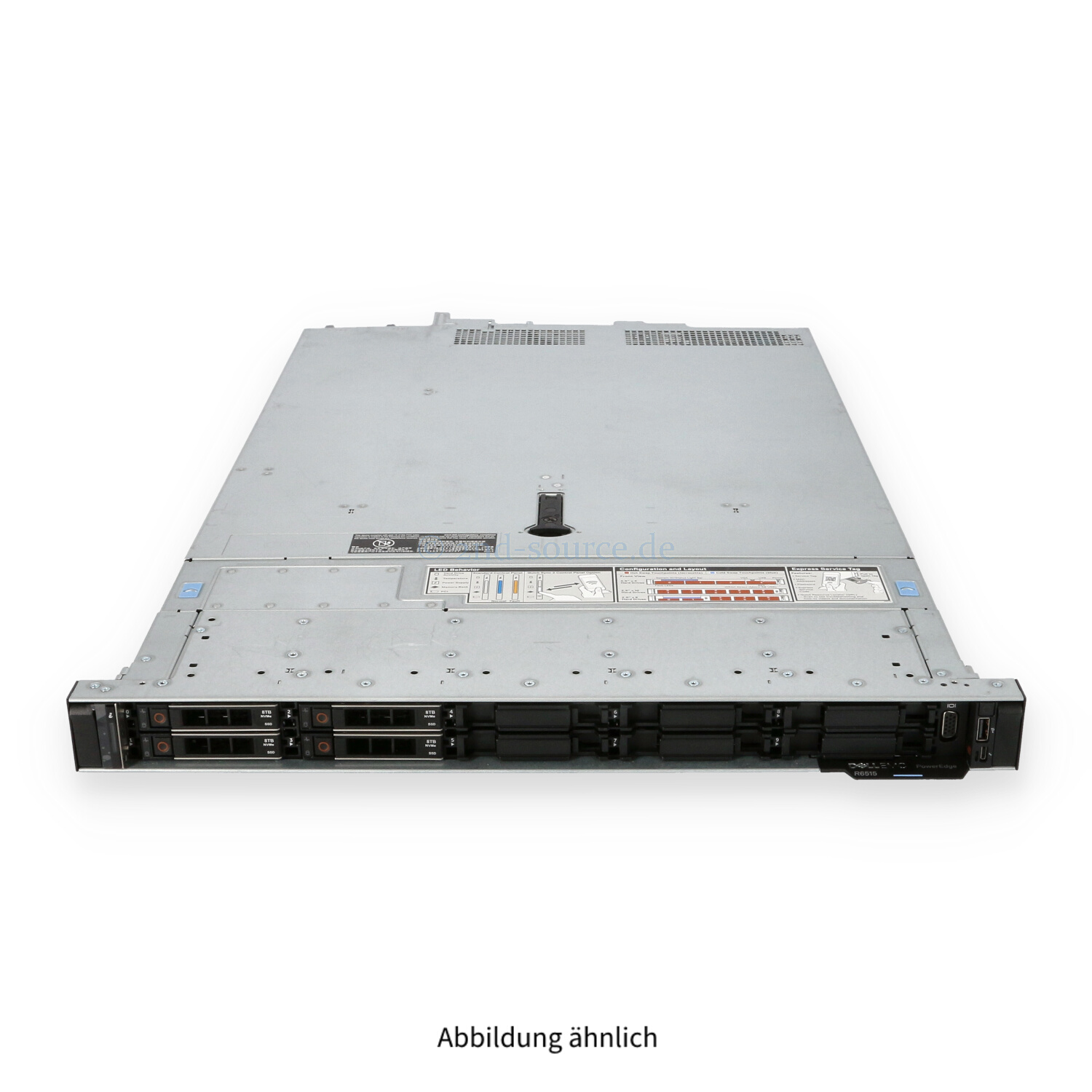 Dell R6515 10xNVMe 1P 7702P 64C 2.00GHz 512GB S150 4x 8TB NVMe SSD 2x 480GB M.2 SSD CX512F 2x 550W Dell R6515 10xNVMe 1P 7702P 64C 2.00GHz 512GB S150 4x 8TB NVMe SSD 2x 480GB M.2 SSD CX512F 2x 550W