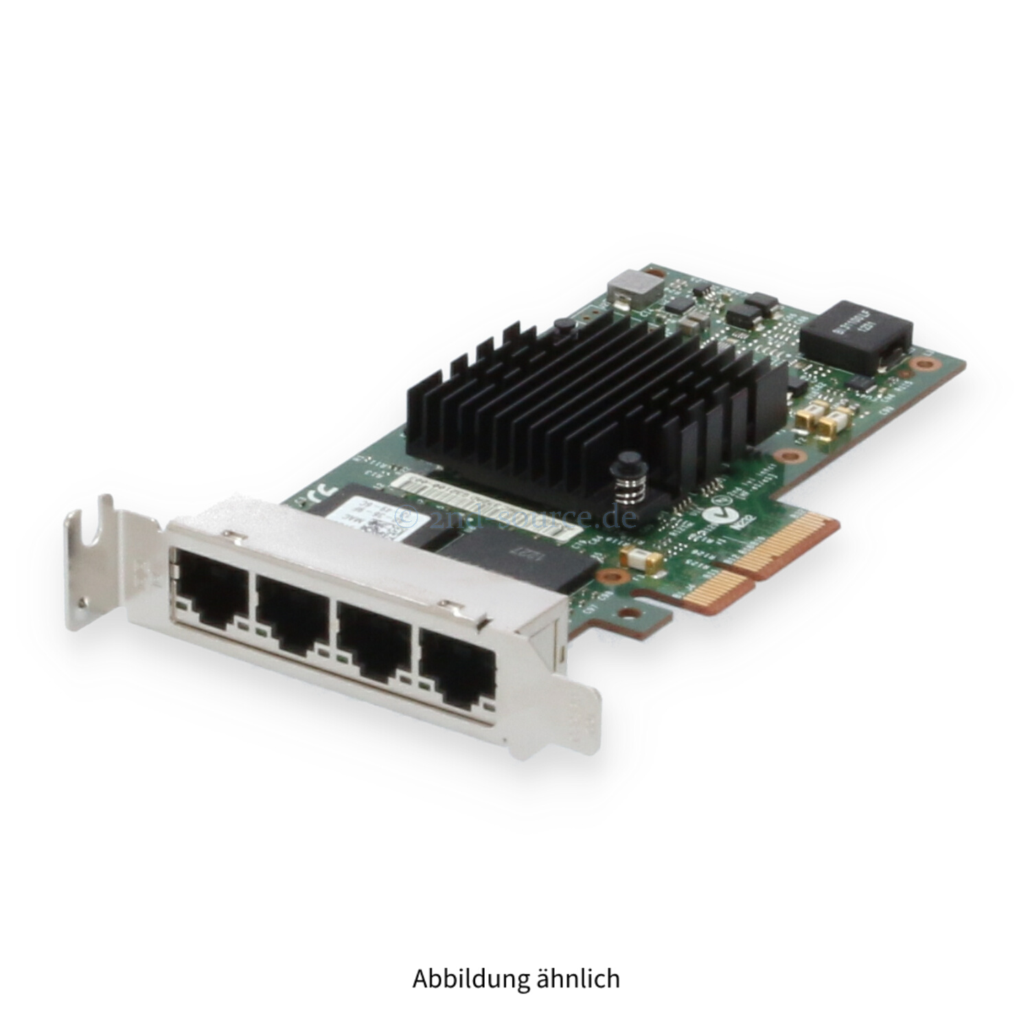 Dell Intel I350-T4 4x RJ-45 1GbE PCIe Server Ethernet Adapter Low Profile 9YD6K 09YD6K