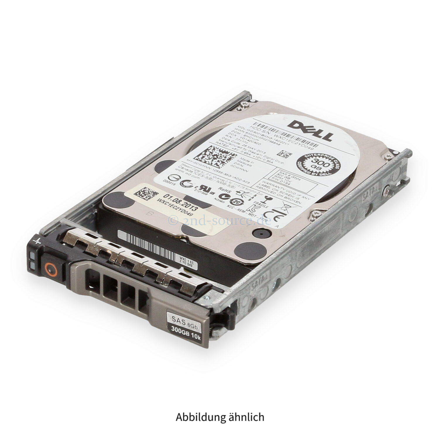 Dell 300GB 10k SAS 6G SFF HotPlug HDD CWHNN 0CWHNN