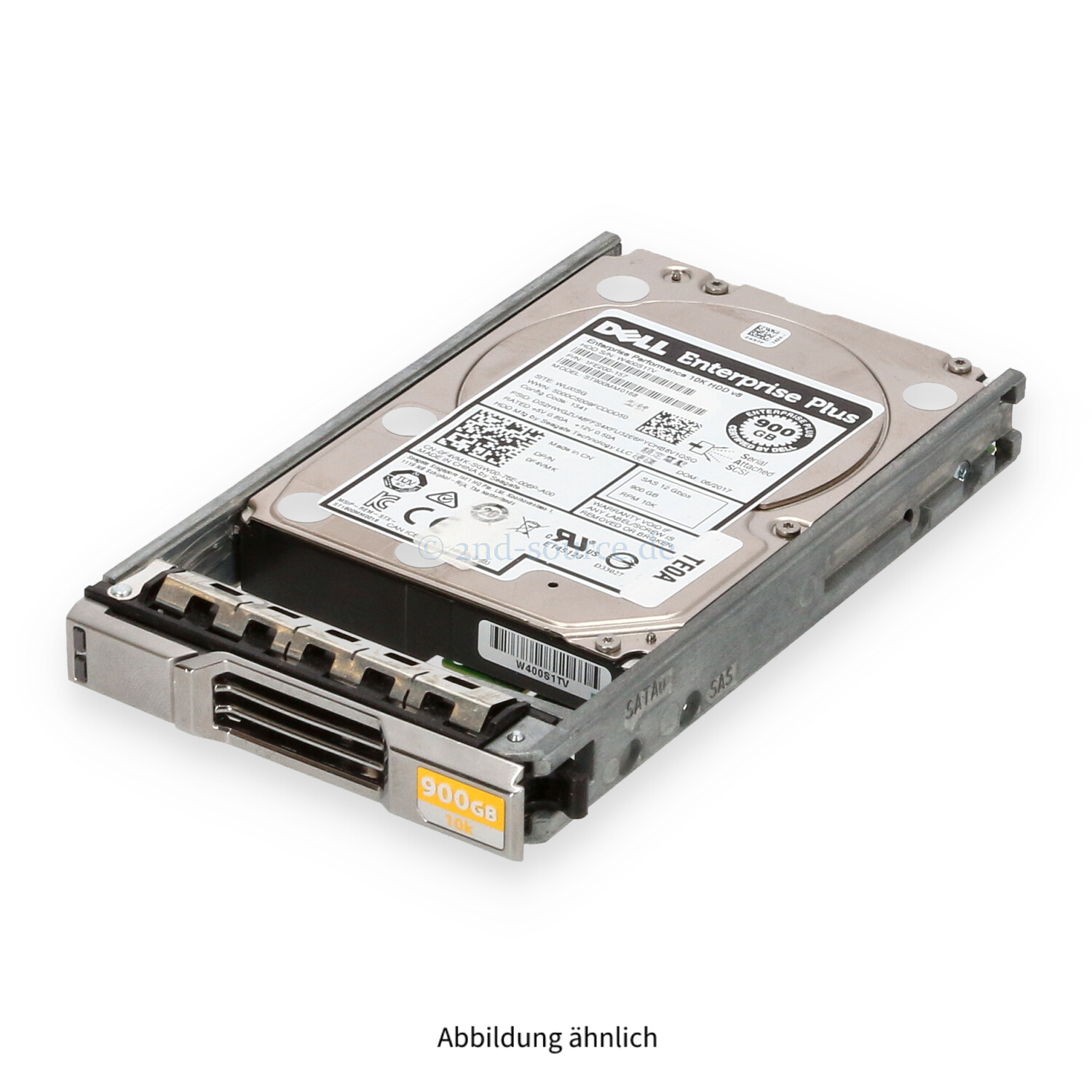 Dell 900GB 10k SAS 12G SFF HotPlug HDD F4VMK 0F4VMK