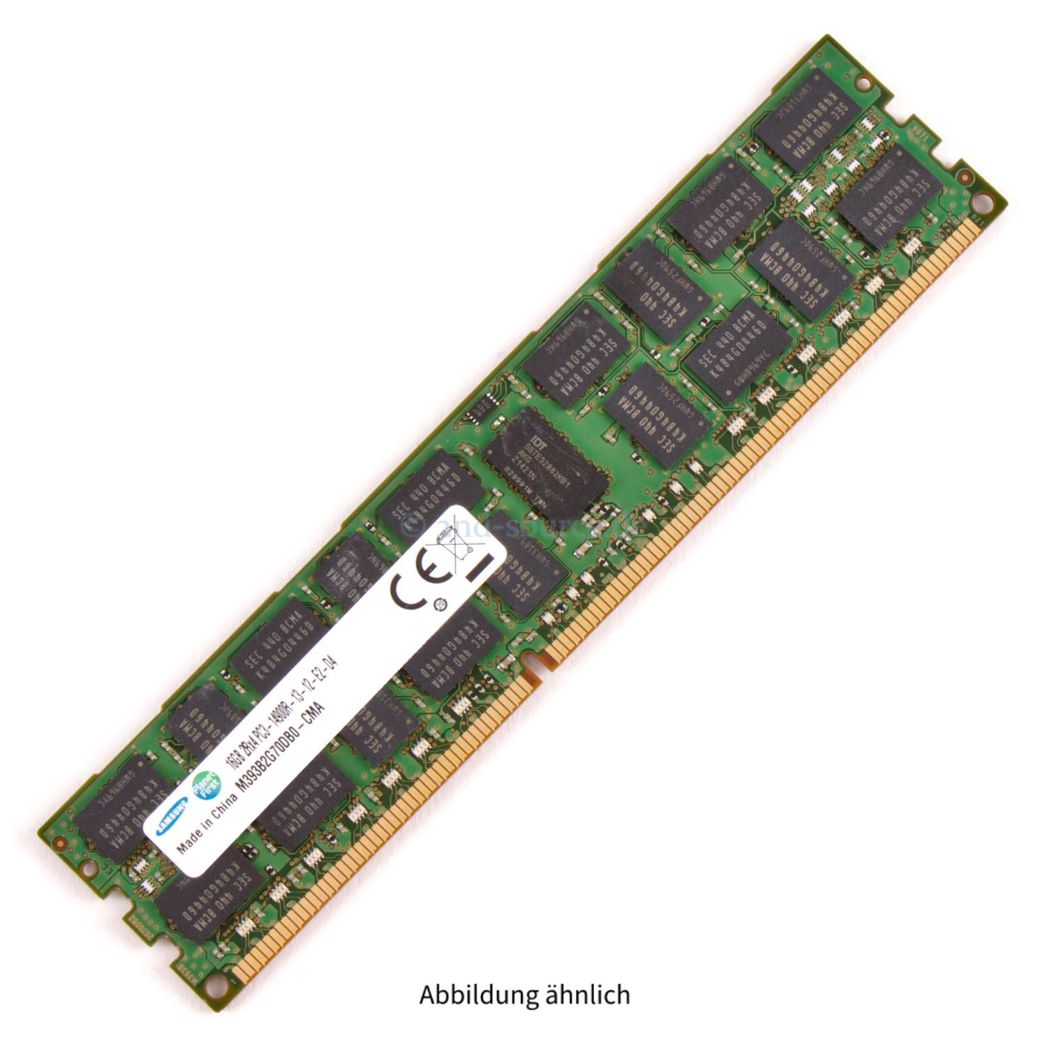 Dell 16GB PC3-14900R DIMM Dual Rank x4 (DDR3-1866) Registered ECC 012C23 12C23