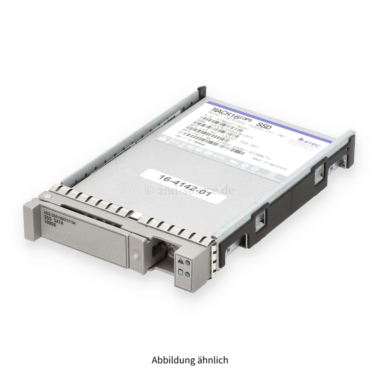 Cisco 100GB SATA 3G SFF HotPlug SSD UCS-SSD100GI1F104