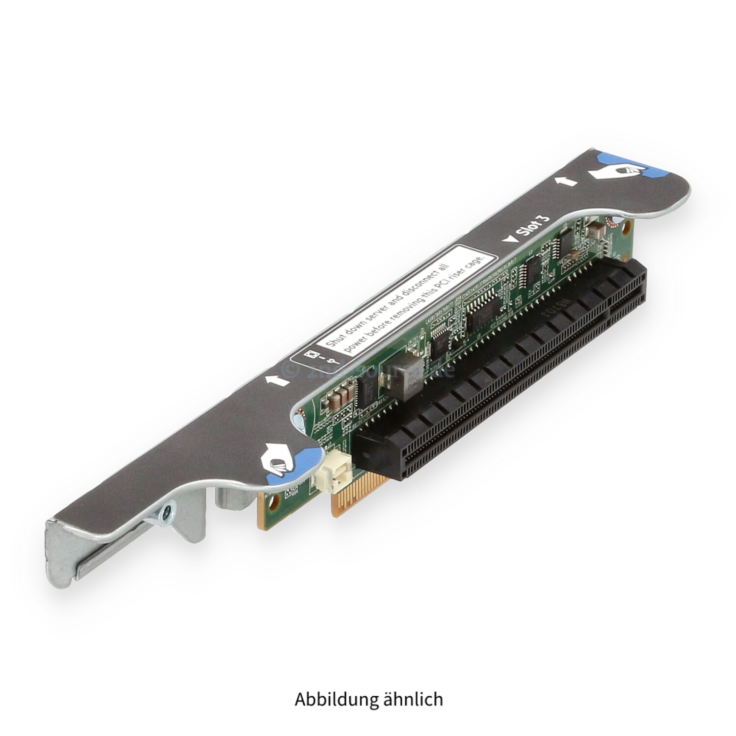 HPE Secondary Riser and Cage PCIe x16 Slot 3 DL360 G10 875539-001 869510-001