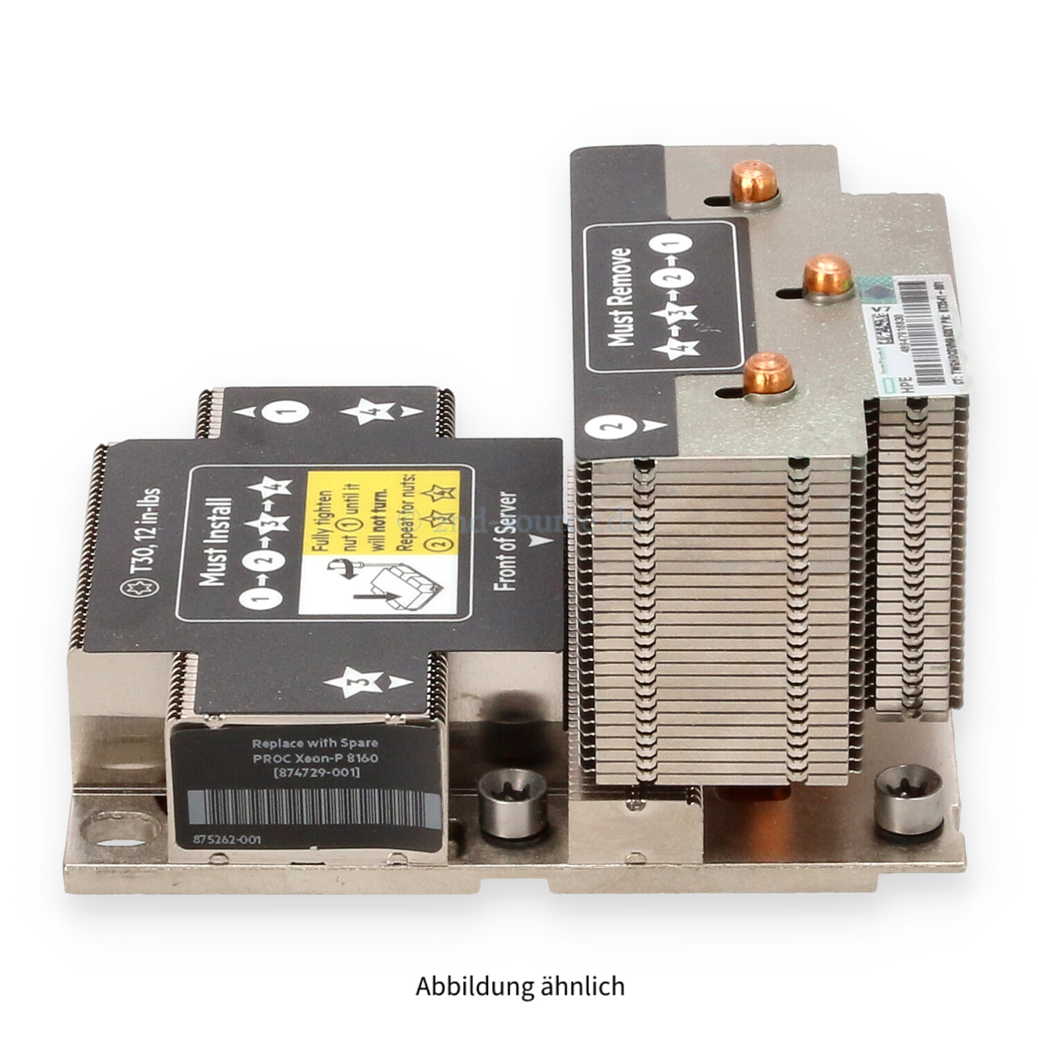 HPE High Performance Heatsink DL380 G10 875071-001