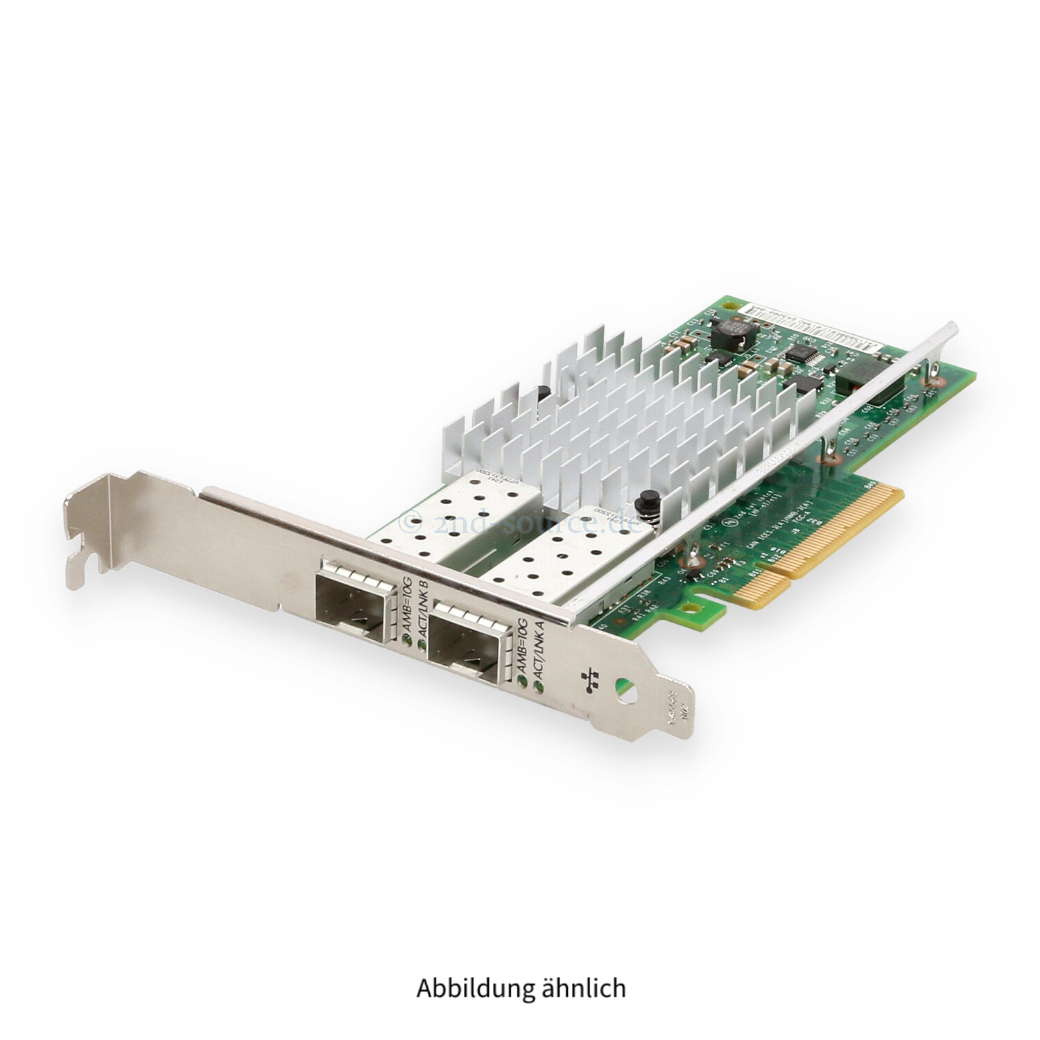HPE NC560SFP+ 2x10GBase SFP+ PCIe Server Ethernet Adapter High Profile 665249-B21 669279-001