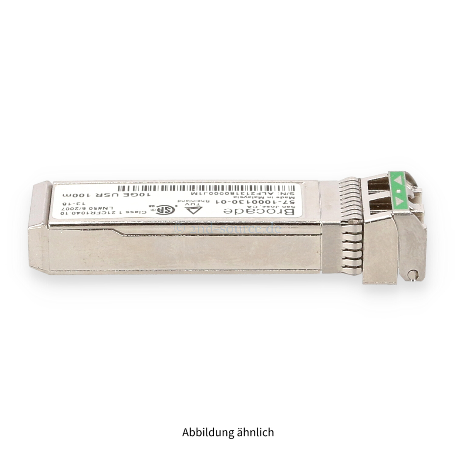 Brocade 10GBase-USR Shortwave SFP+ LC Transceiver Module 57-1000130-01 10G-SFPP-USR