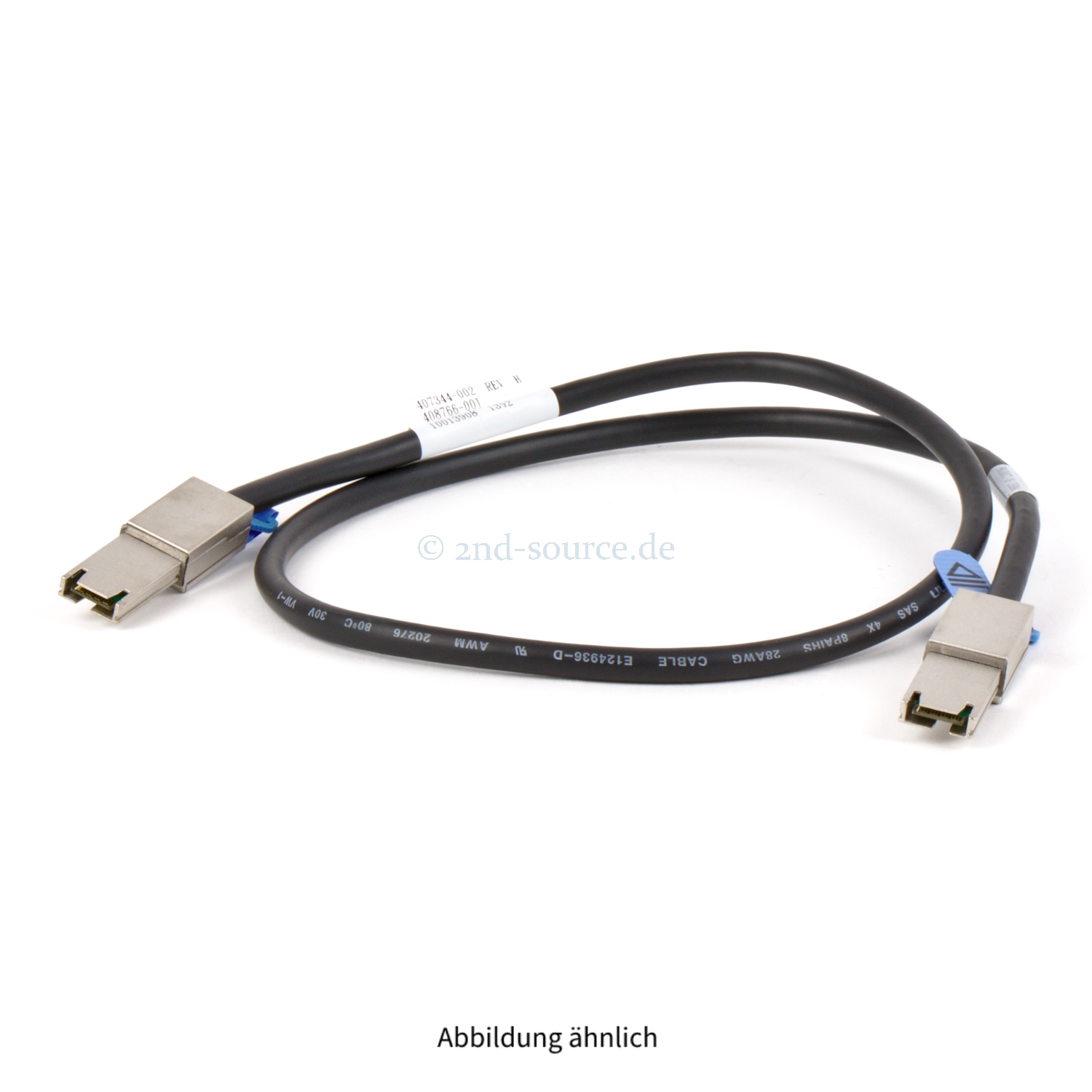 HPE 1.0m SFF-8088 to SFF-8088 External Mini-SAS Cable 407337-B21 408766-001