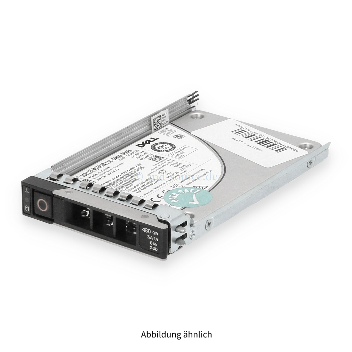 Dell 480GB SATA 6G SFF Mixed Use HotPlug SSD P7KTJ 0P7KTJ