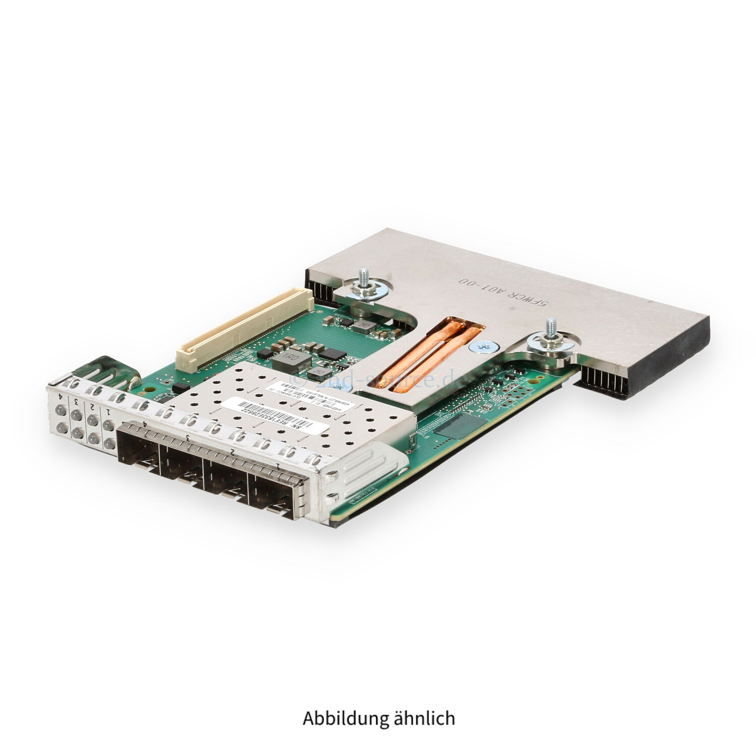 Dell QLogic FastLinQ 41164 4x SFP+ 10GbE Network Daughter Card XVVY1 0XVVY1 Dell QLogic FastLinQ 41164 4x SFP+ 10GbE Network Daughter Card XVVY1 0XVVY1