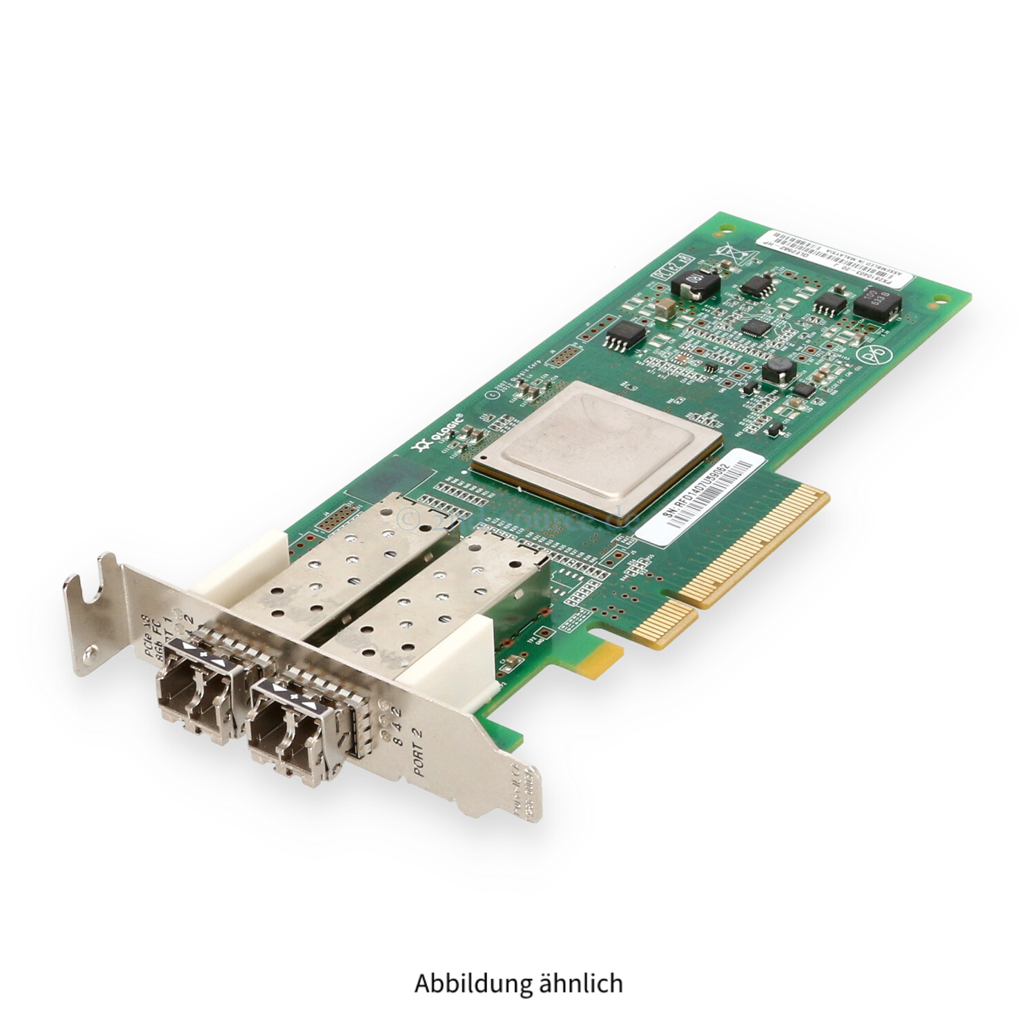 HPE 82Q 2x 8GB SFP Fibre Channel PCIe HBA Low Profile AJ764A 489191-001 HPE 82Q 2x 8GB SFP Fibre Channel PCIe HBA Low Profile AJ764A 489191-001
