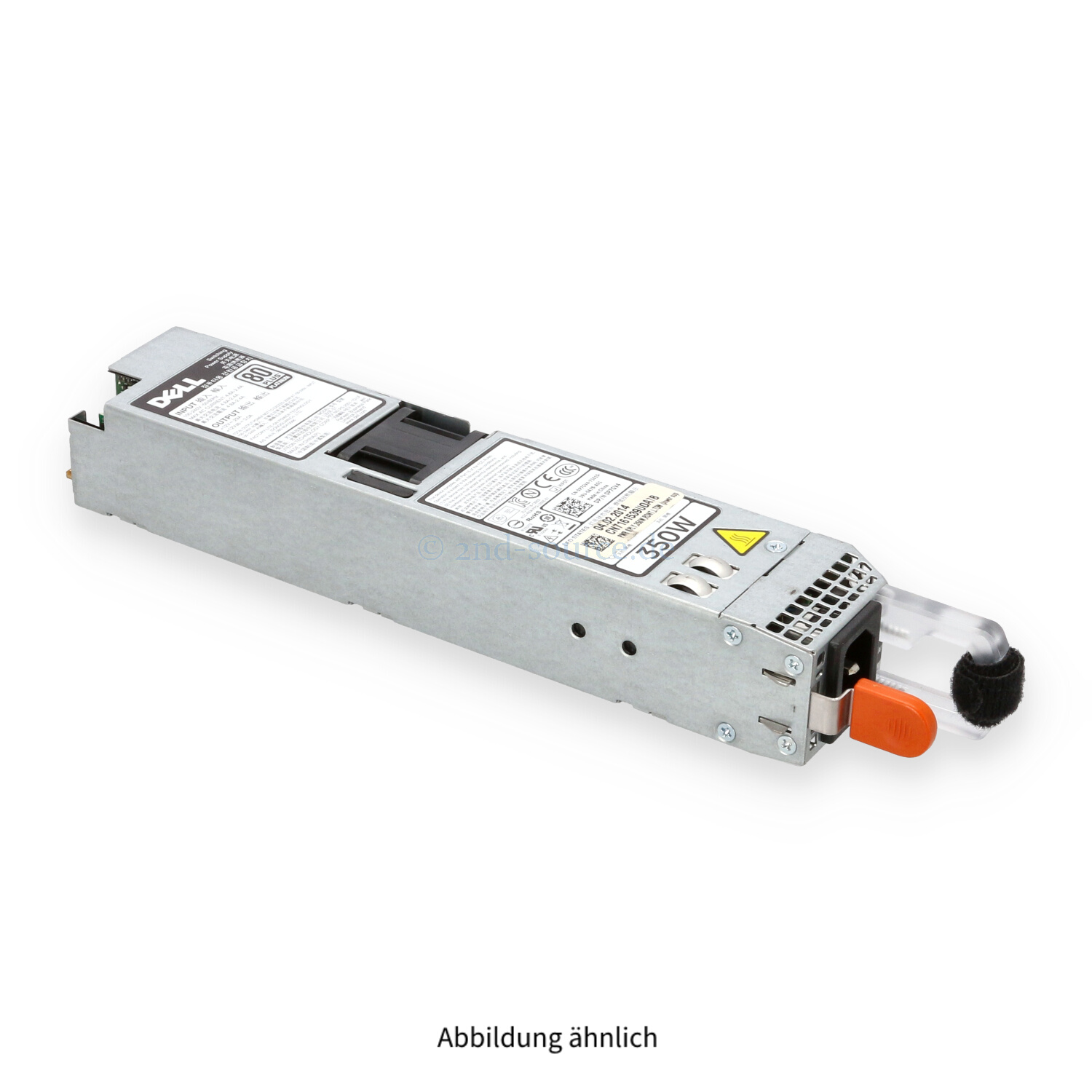 Dell 350W 80 Plus Platinum HotPlug Power Supply R320 R420 P7GV4 0P7GV4