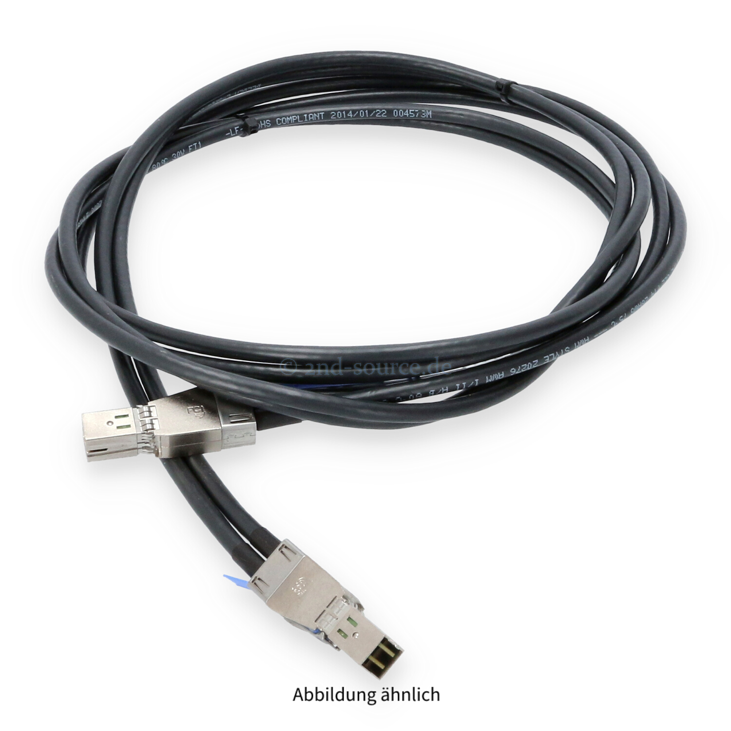 Dell 2.0m SFF-8644 to SFF-8644 Mini-SAS Kabel MD3420 G1WM3 0G1WM3 Dell 2.0m SFF-8644 to SFF-8644 Mini-SAS Kabel MD3420 G1WM3 0G1WM3