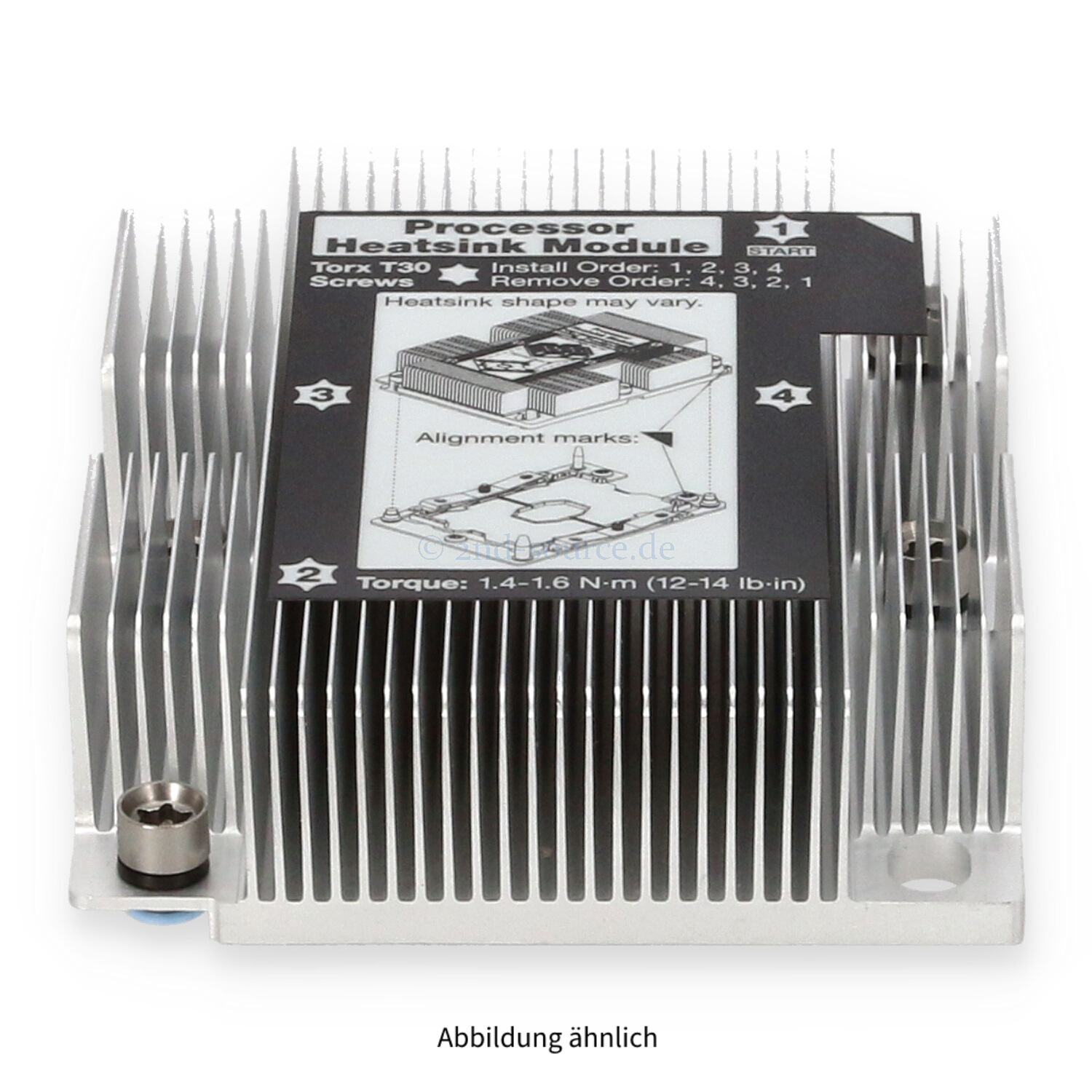 Lenovo 1U Standard Heatsink SR530 SR570 SR630 01KP657 Lenovo 1U Standard Heatsink SR530 SR570 SR630 01KP657