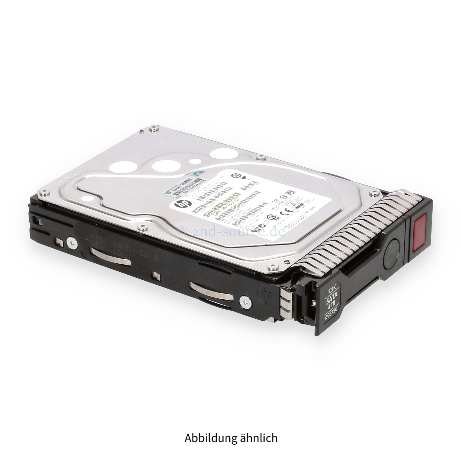 HPE 4TB 7.2k SATA 6G LFF Midline SC HotPlug HDD 693687-B21 693720-001