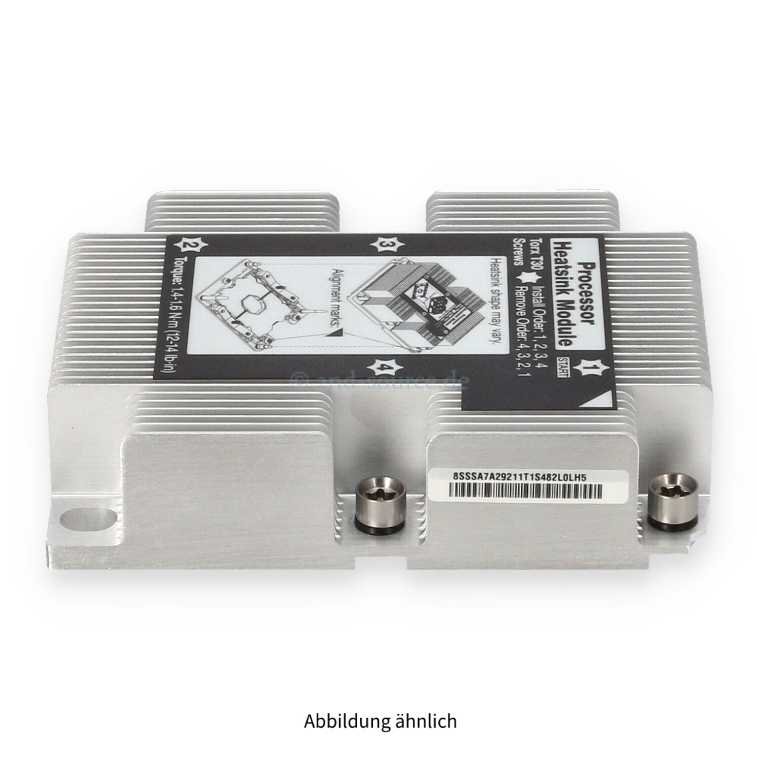 Lenovo 1U Standard Heatsink SR530 SR570 SR630 01KP657 Lenovo 1U Standard Heatsink SR530 SR570 SR630 01KP657