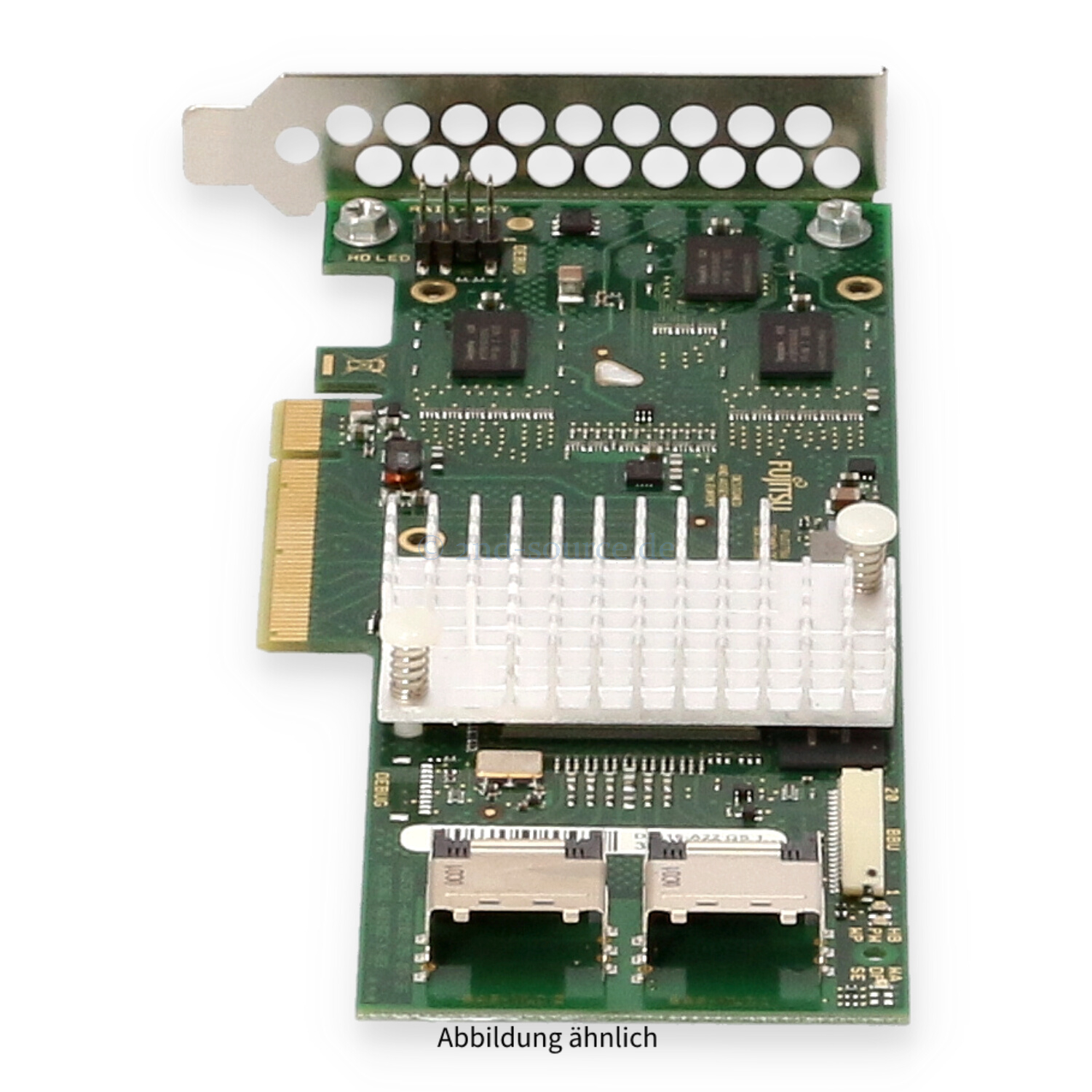 Fujitsu Dual Port 6G SAS 512MB RAID Controller Low Profile S26361-F3554-L512 D2616-A22